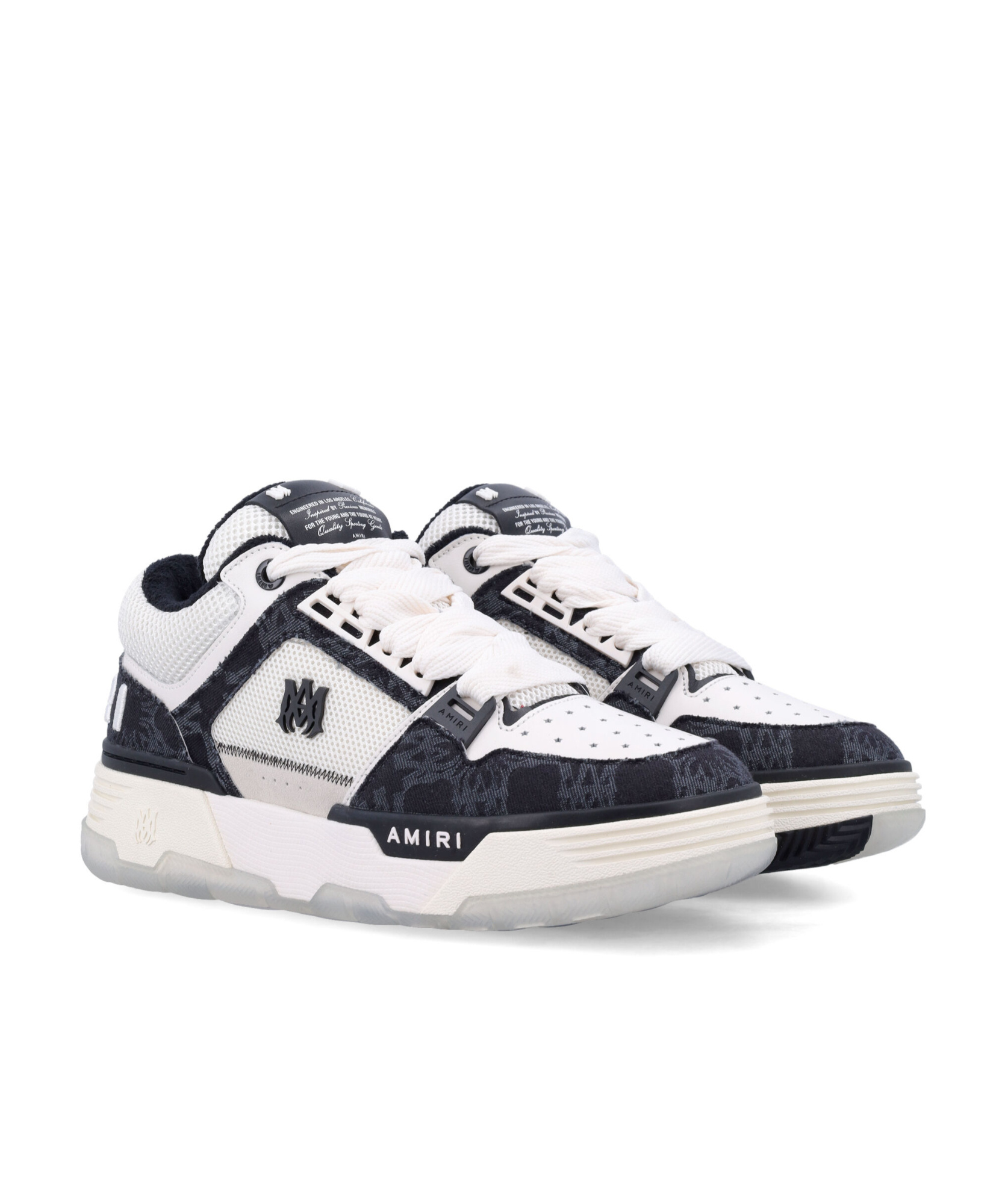 Amiri Lace-up Low-cut Casual Shoes In White