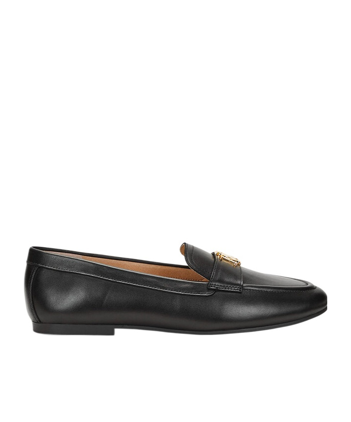 Ralph Lauren Round Head Loafer Shoes In Multi