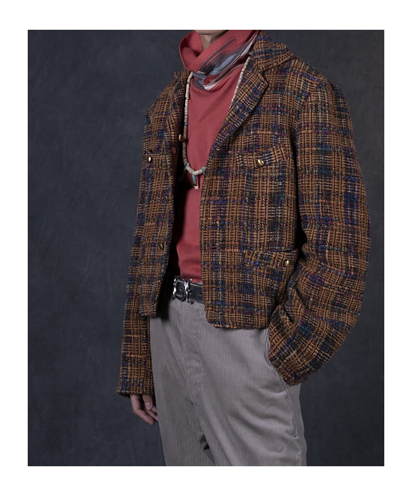 Shop Kapital Khaza Jacket In Brown