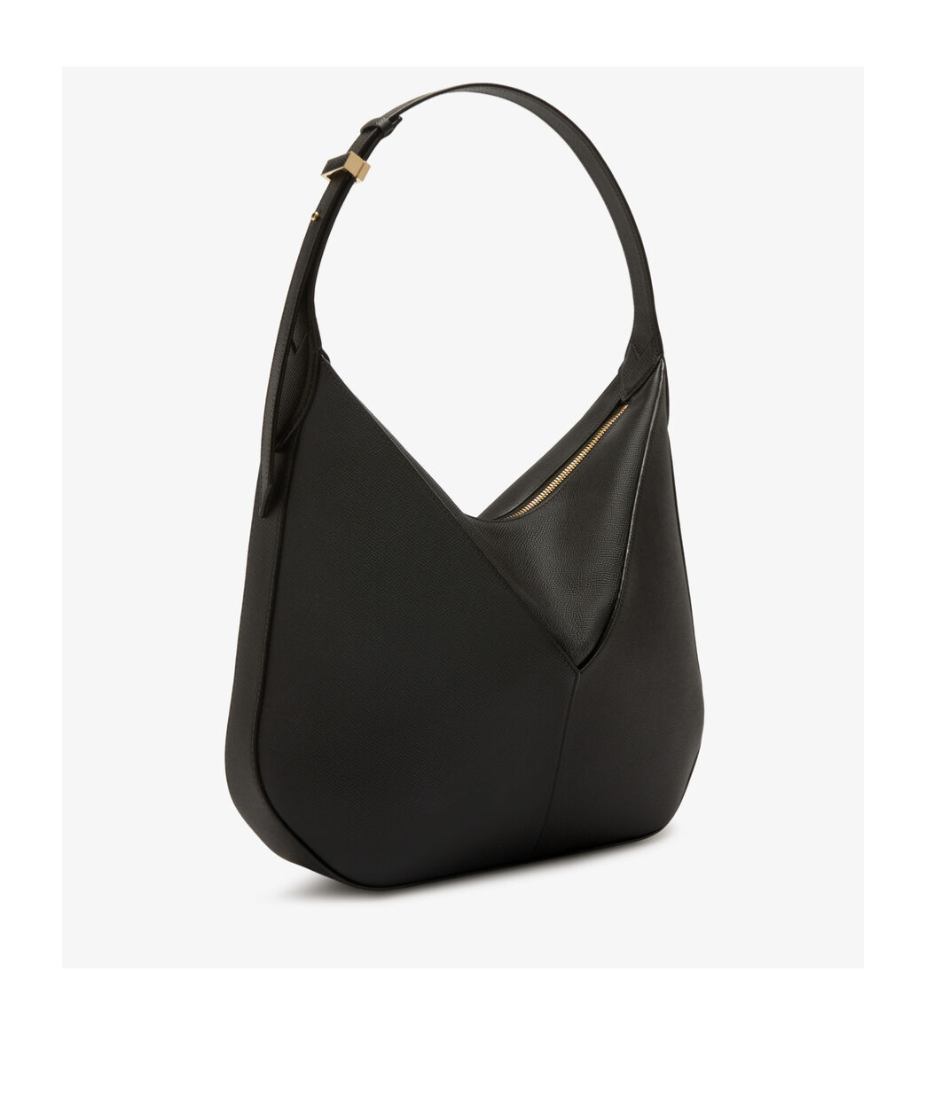 Valextra Hobo Vivi Hand In Black