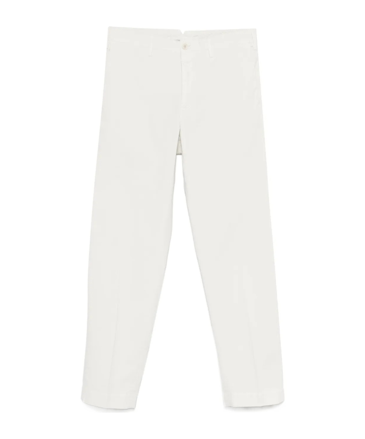 Incotex Tapered Trousers In Neutro