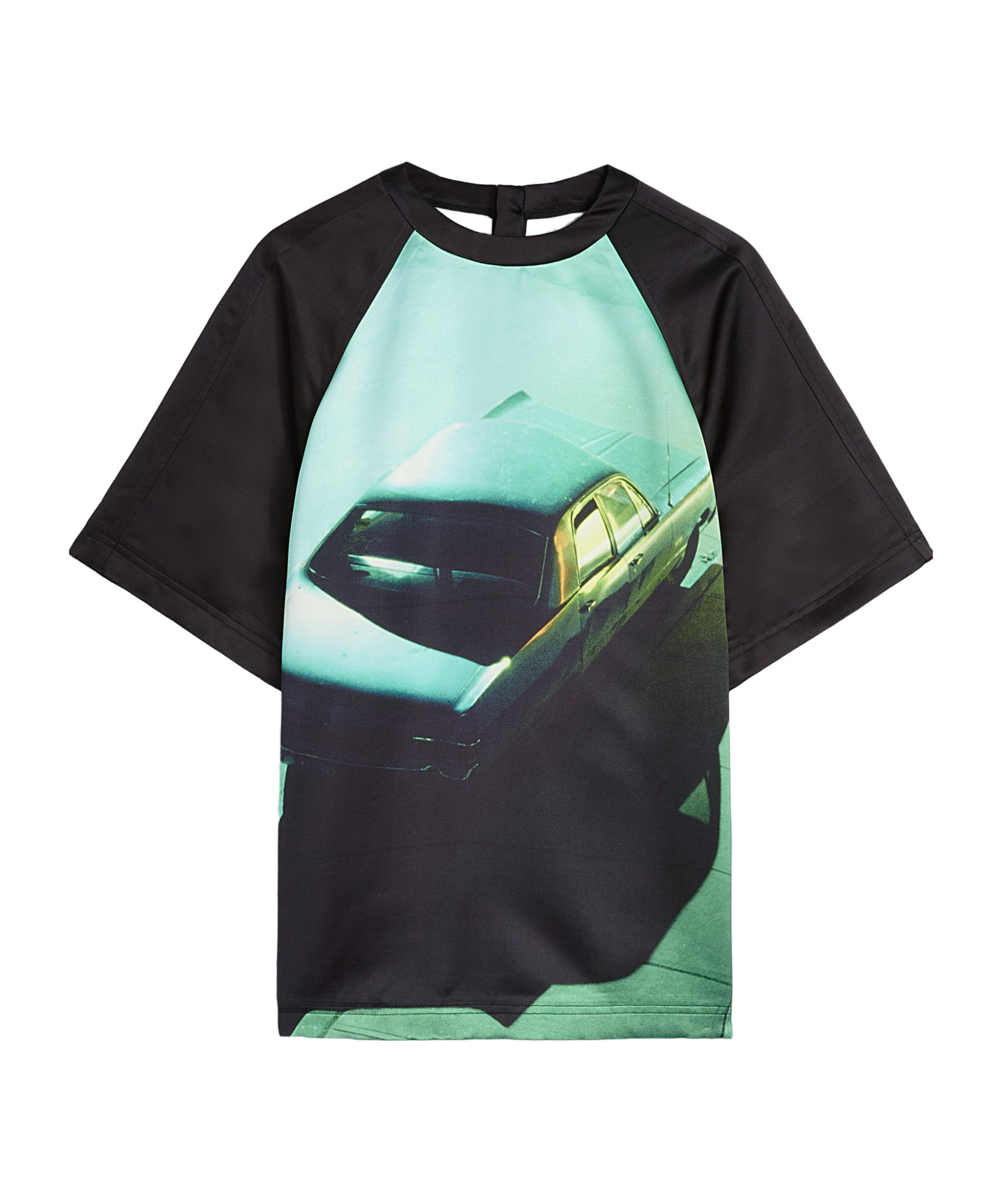 Jil Sander Satin Printed T-shirt