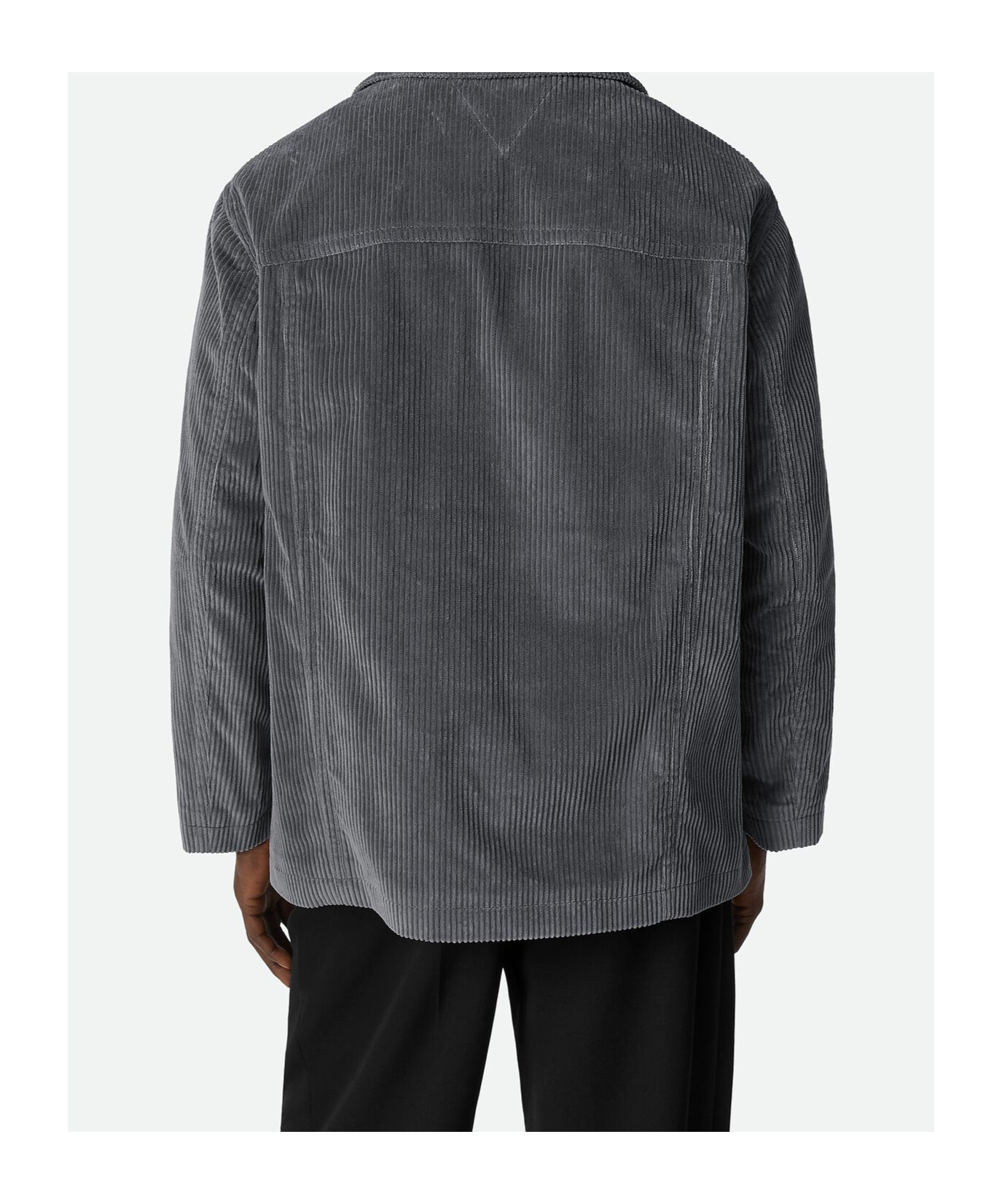 Bottega Veneta Corduroy Jacket In Gray