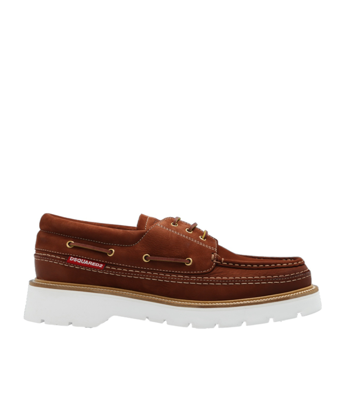 Dsquared2 Logo Casual Shoes In Brown