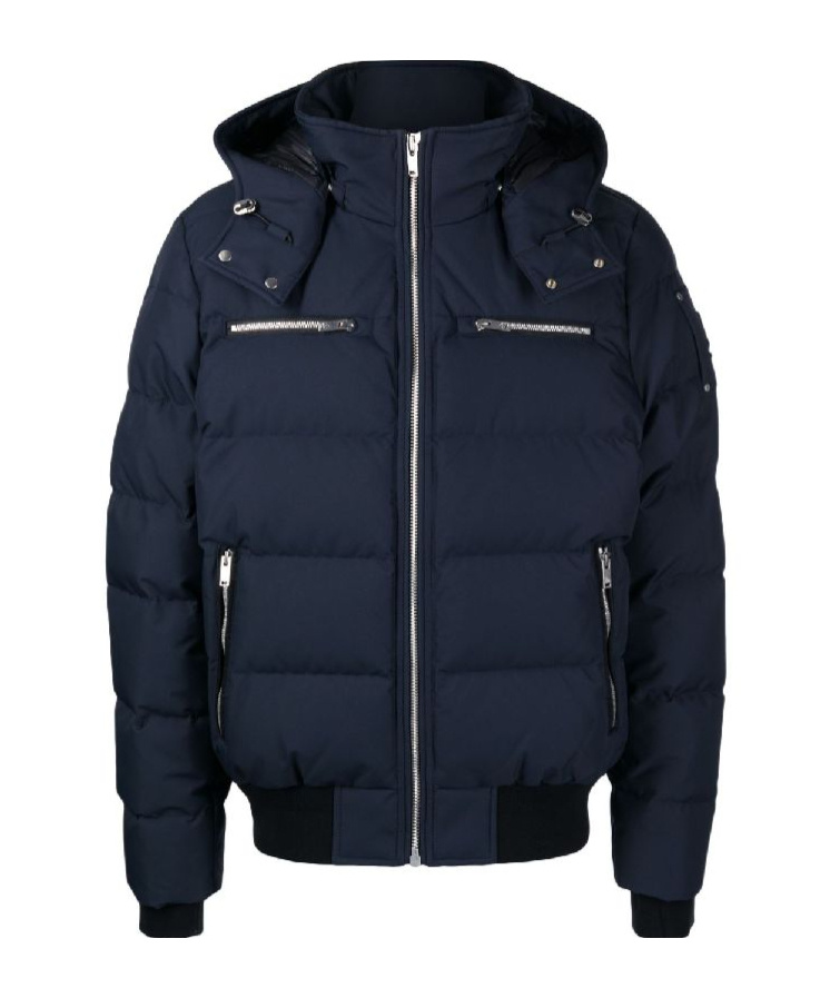 Moose Knuckles Cloud Neoshear Down Jacket In Black