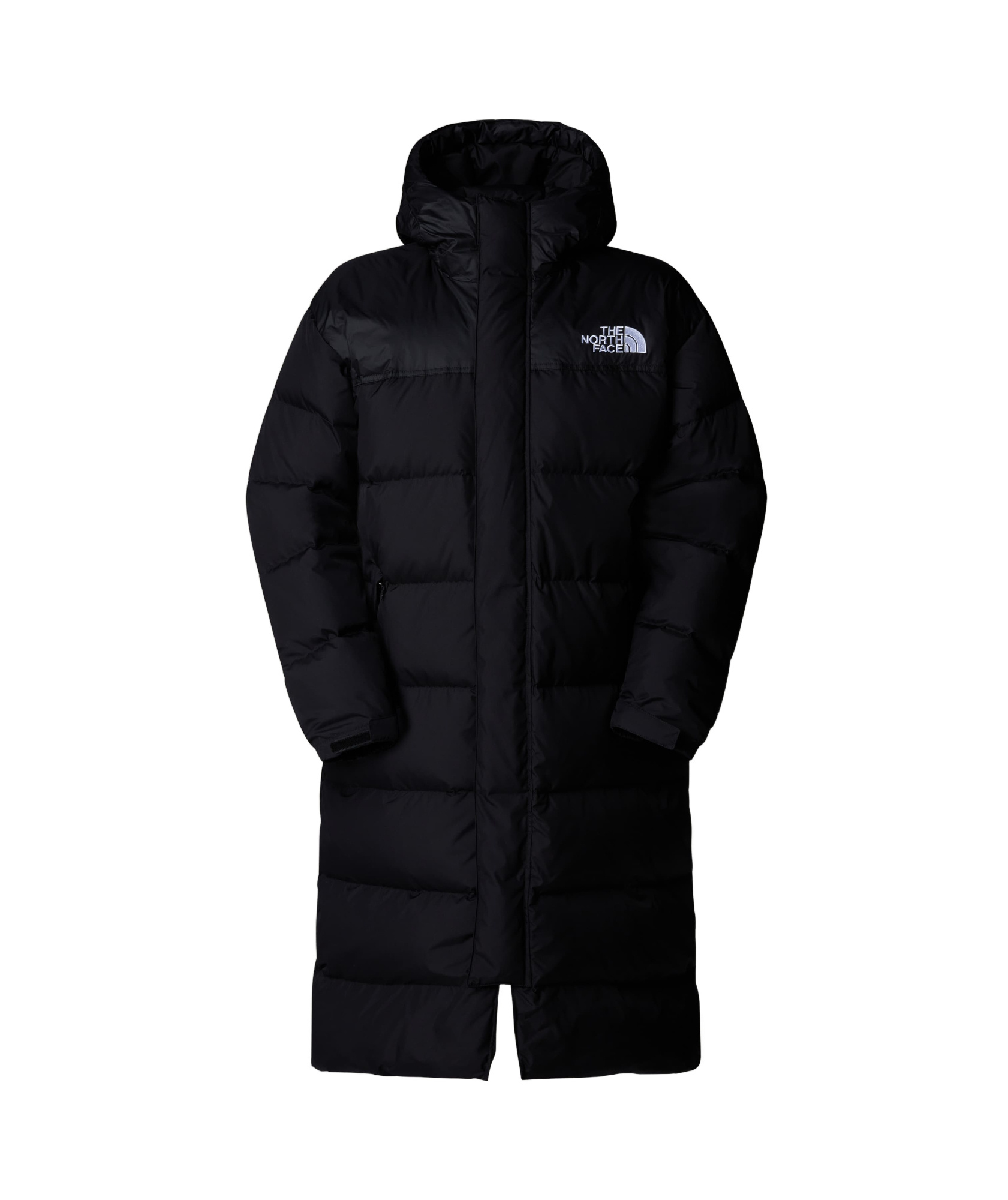 The North Face Nuptse Parka Coat In Black