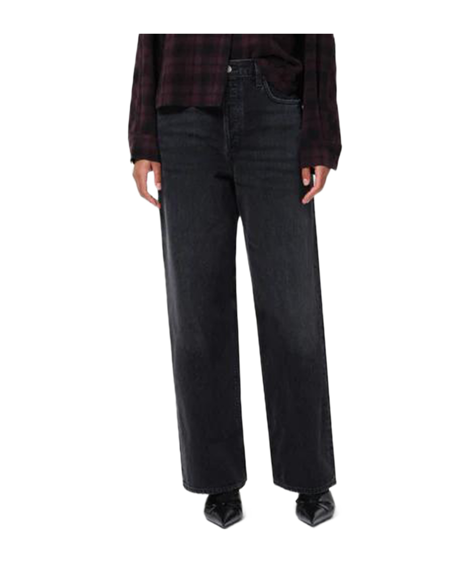 Agolde Straight-leg Jeans In Blue