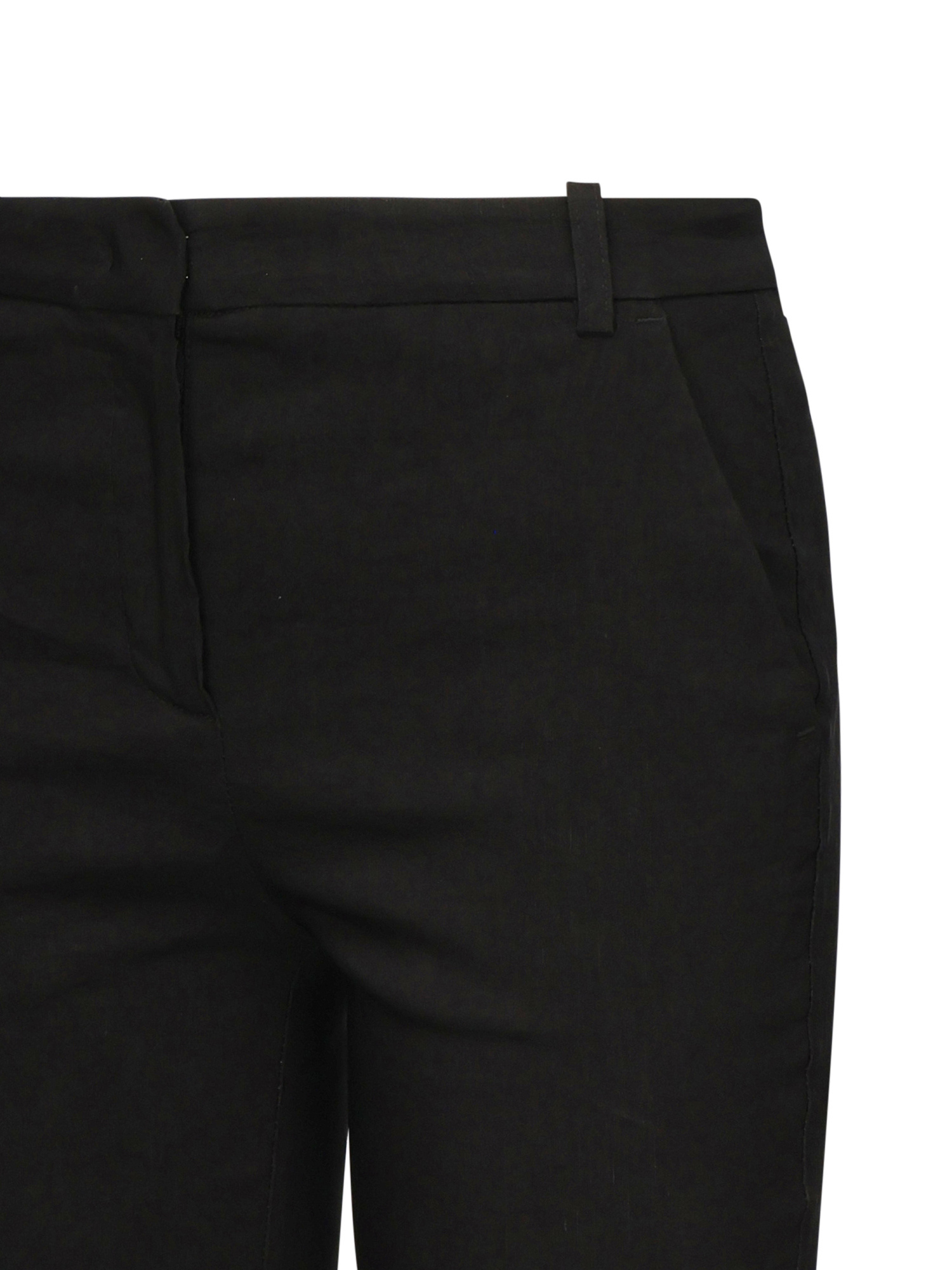 Pinko Belt Loops Slacks In Black