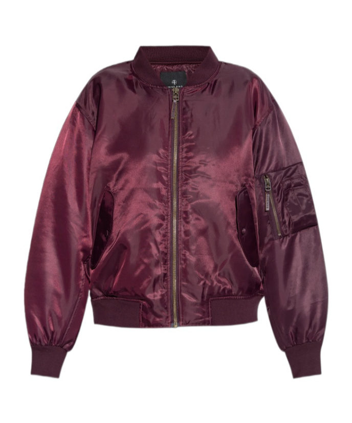ANINE BING LONG-SLEEVED CASUAL JACKET