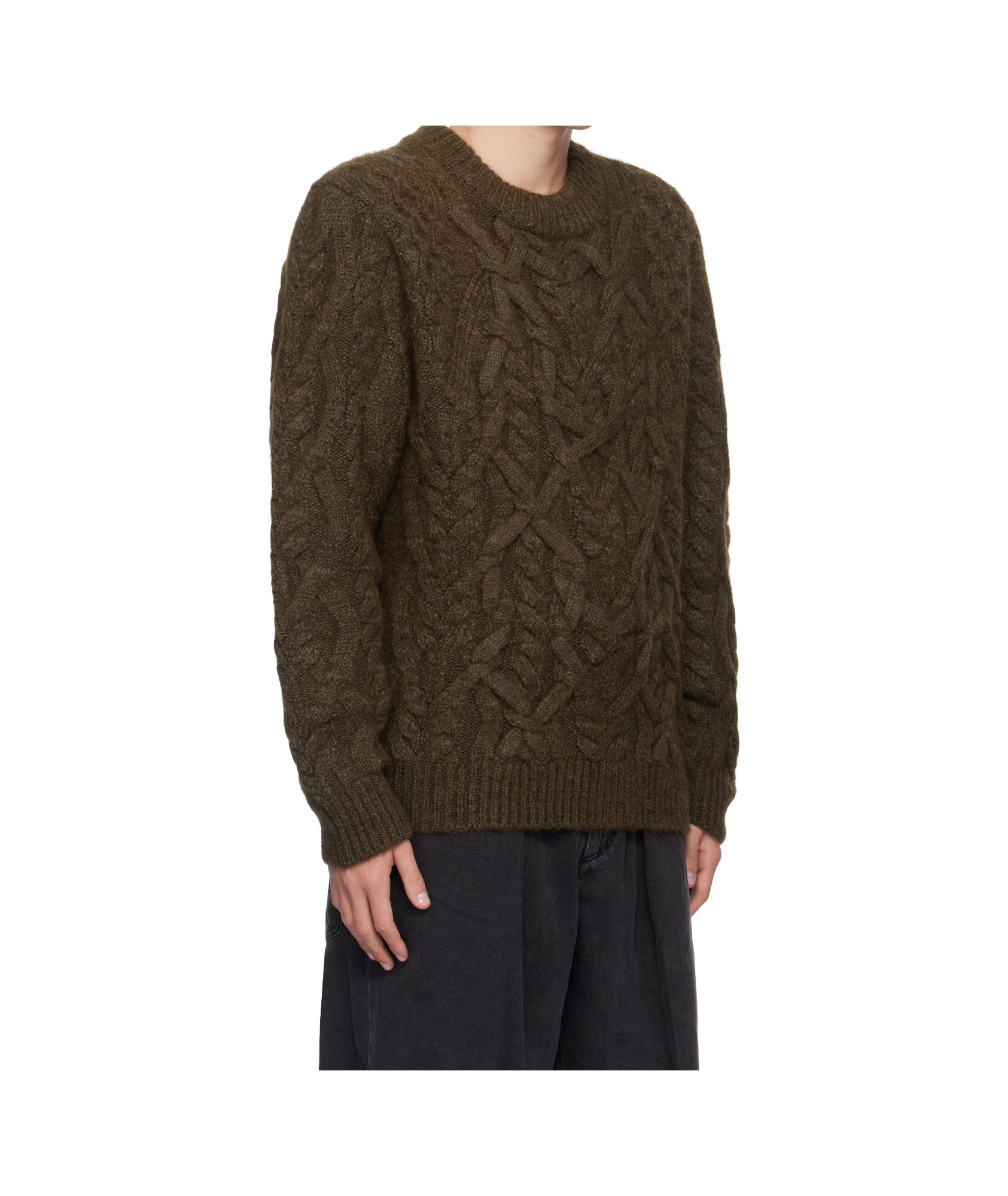 Isabel Marant Long-sleeved Sweater In Black