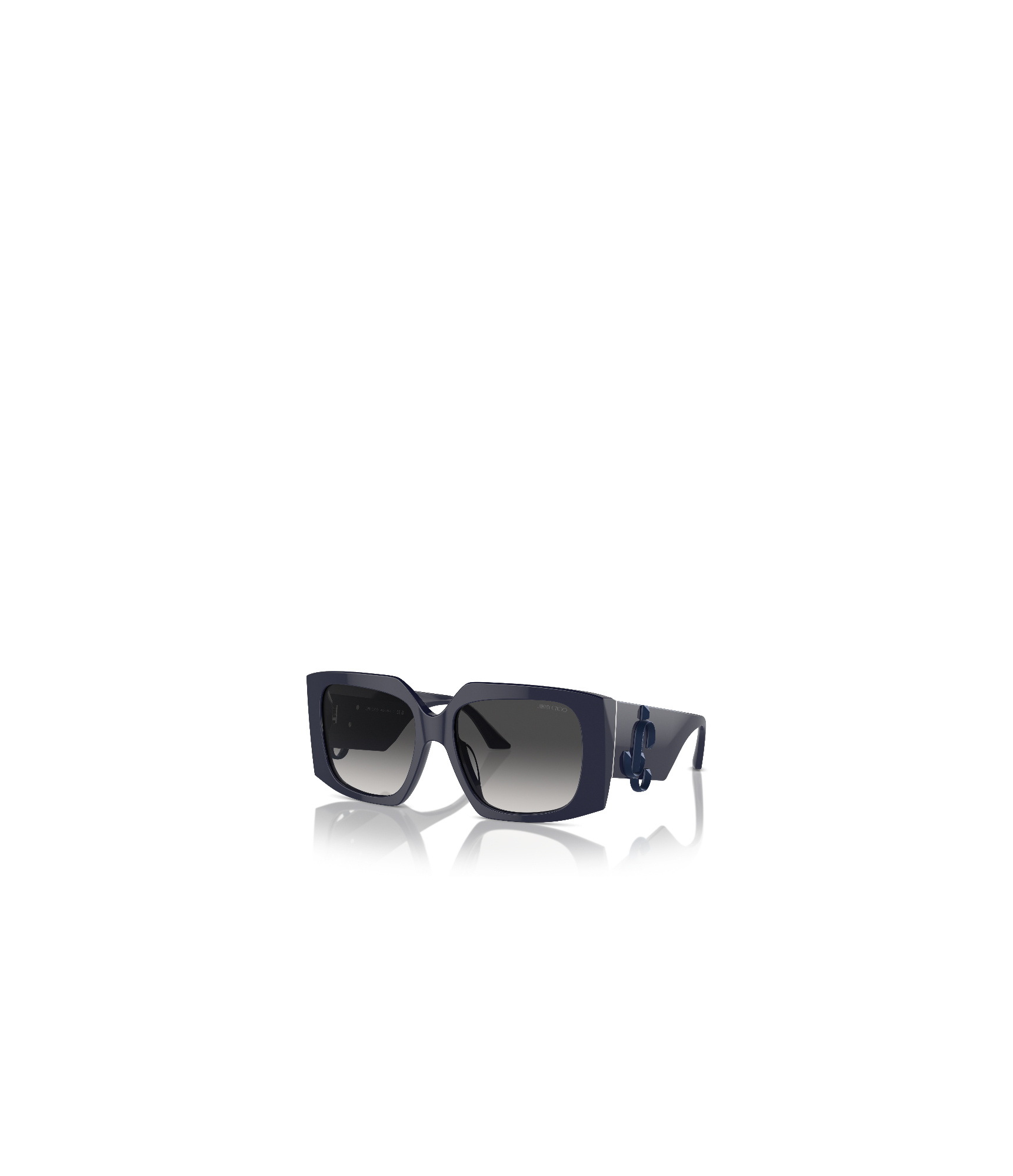 Jimmy Choo Eyewear Square Frame Sunglasses In Black