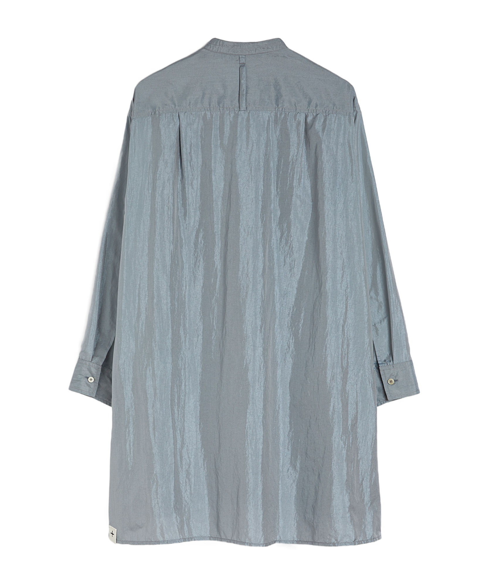 Jil Sander Buttoned Long Shirt In Gray