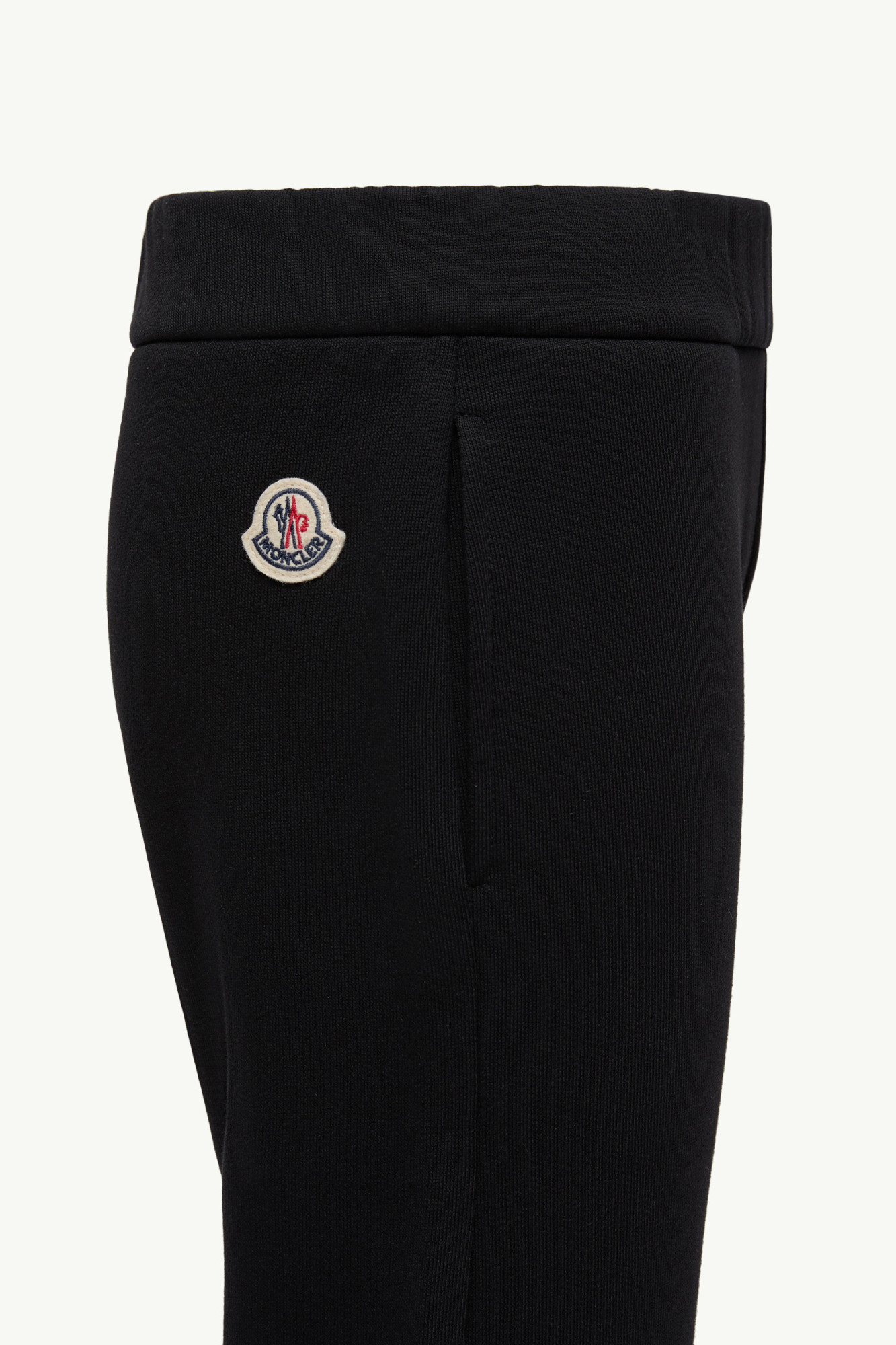 Moncler Elastic Waist Sweatpants In Black