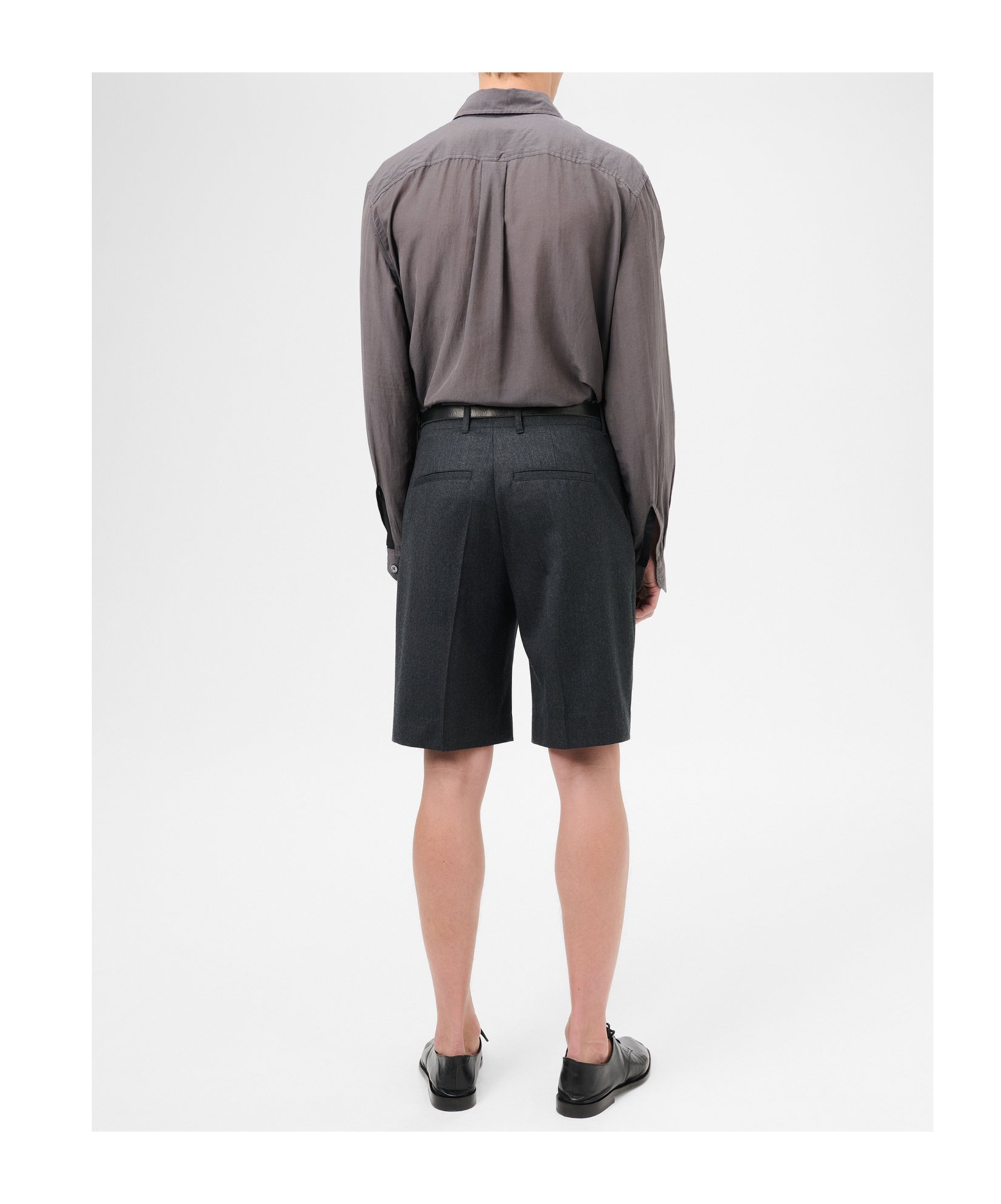 Our Legacy Wool Shorts In Green