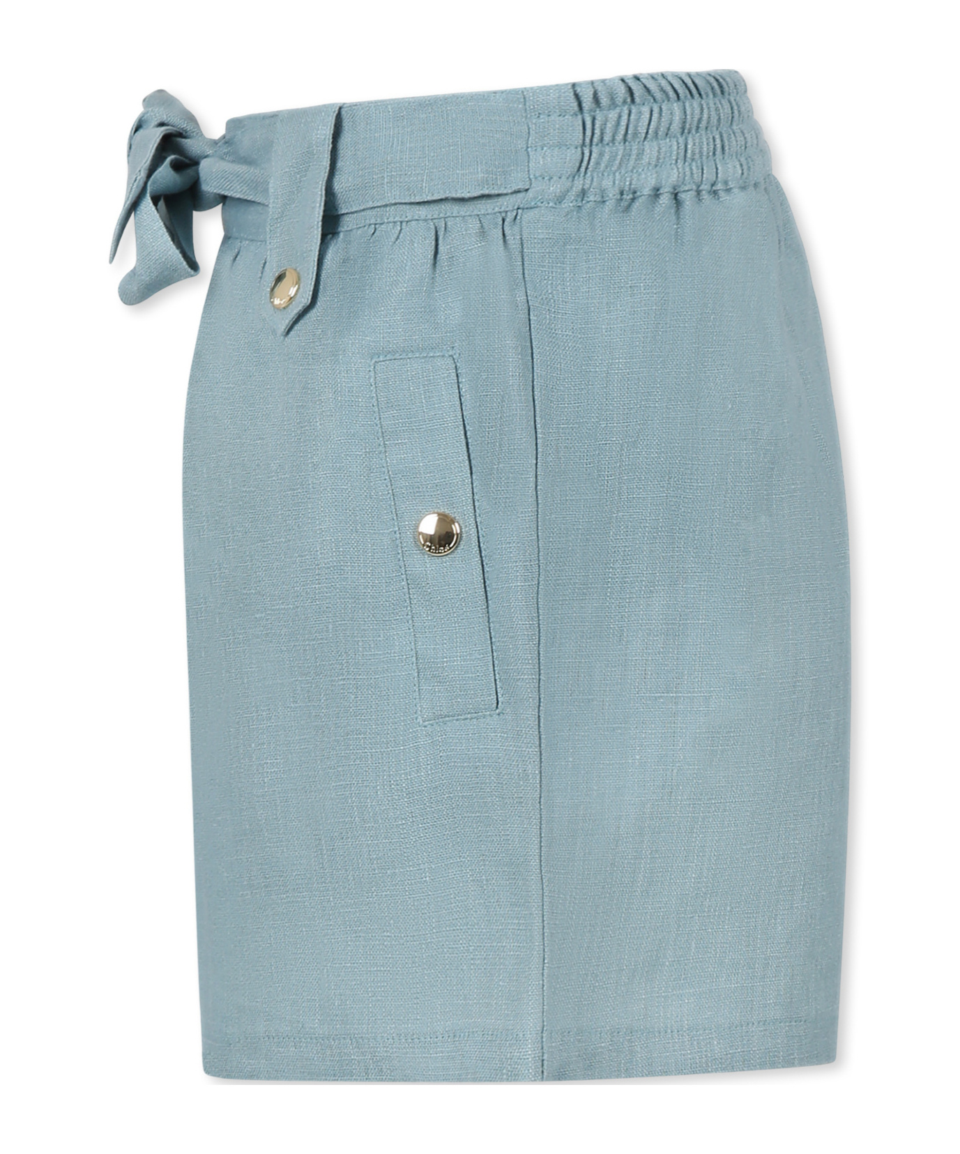 Chloé Bow Shorts In Blue