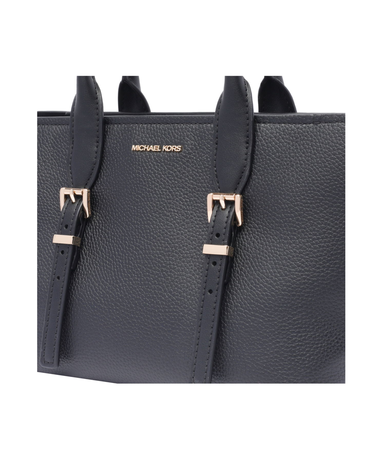 Michael Kors Moore Shopping Bag Top Handles In Black