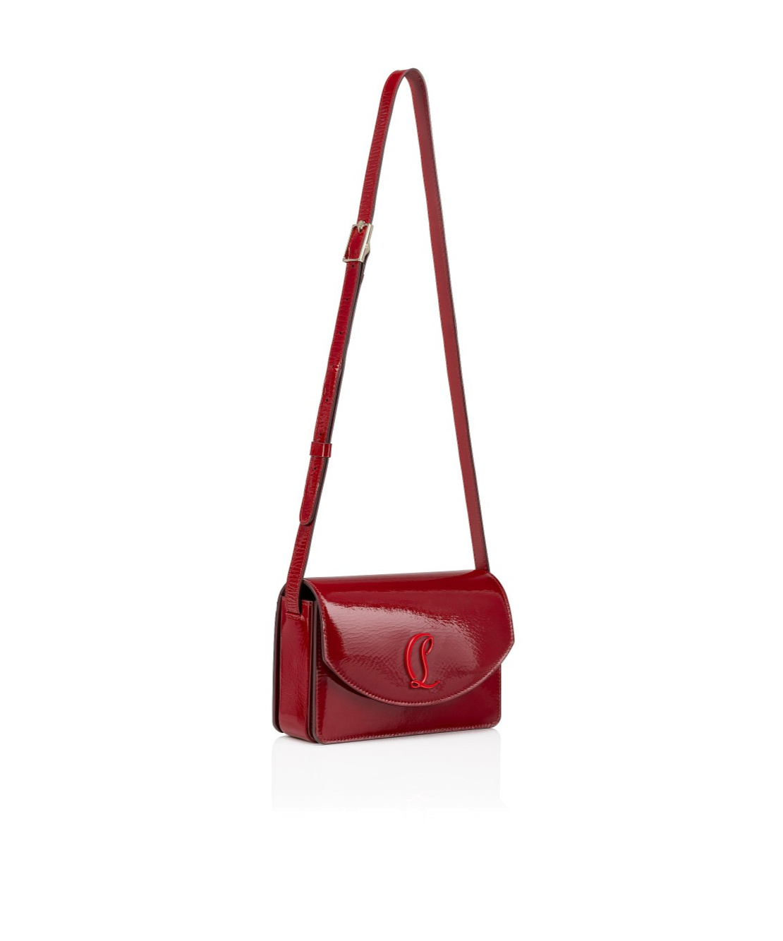 Christian Louboutin Loubi54 Cross-body Bag In Red