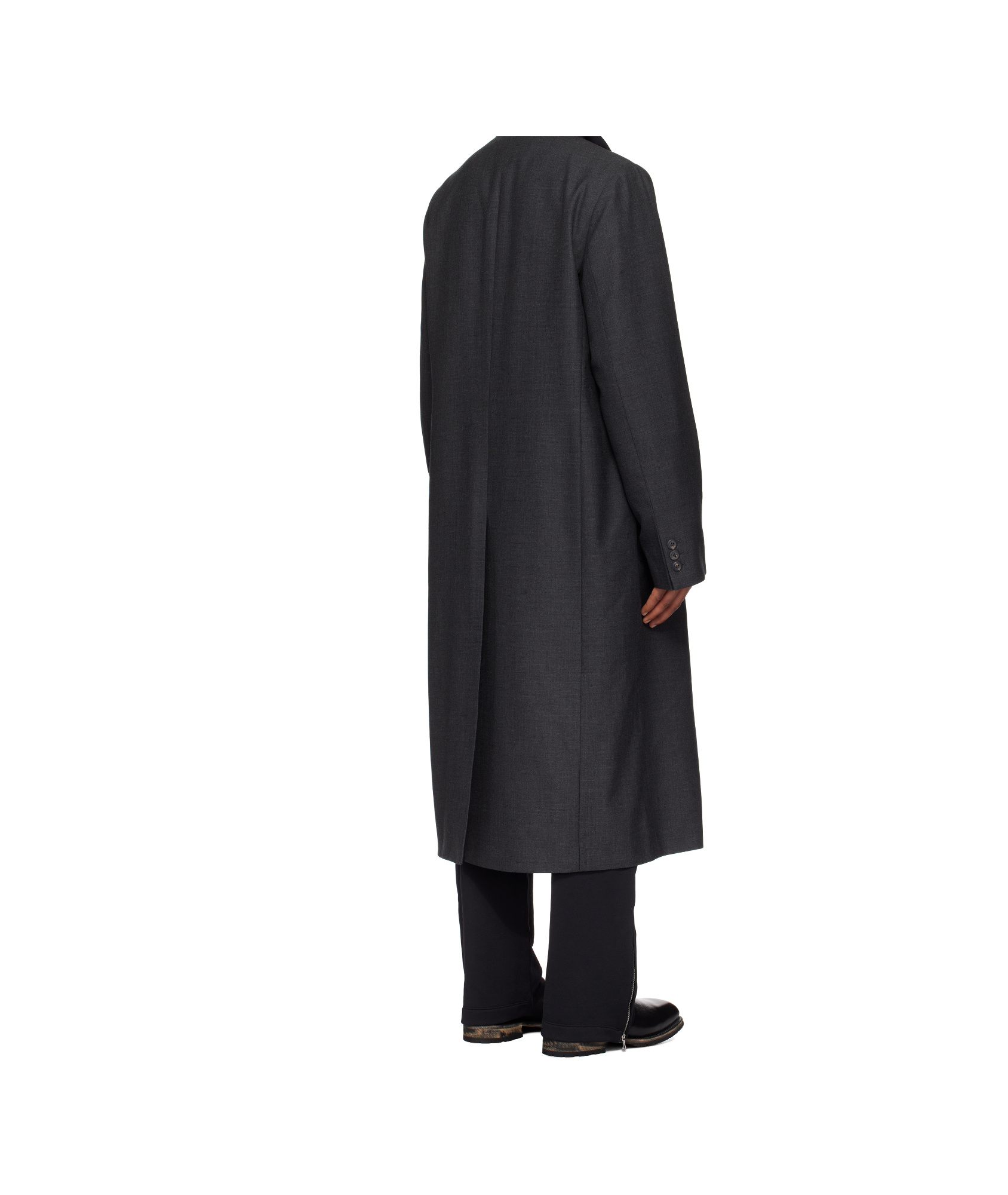 Our Legacy Long Sleeve Coat In Black