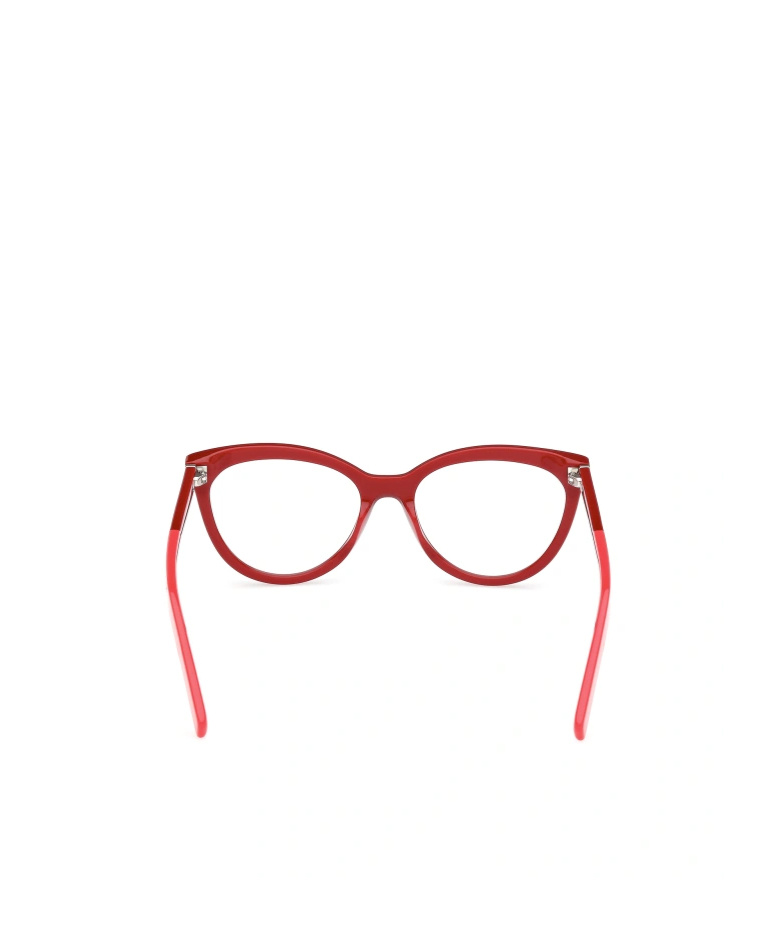 Moncler Cat-eye Frame Flat Mirror In Red
