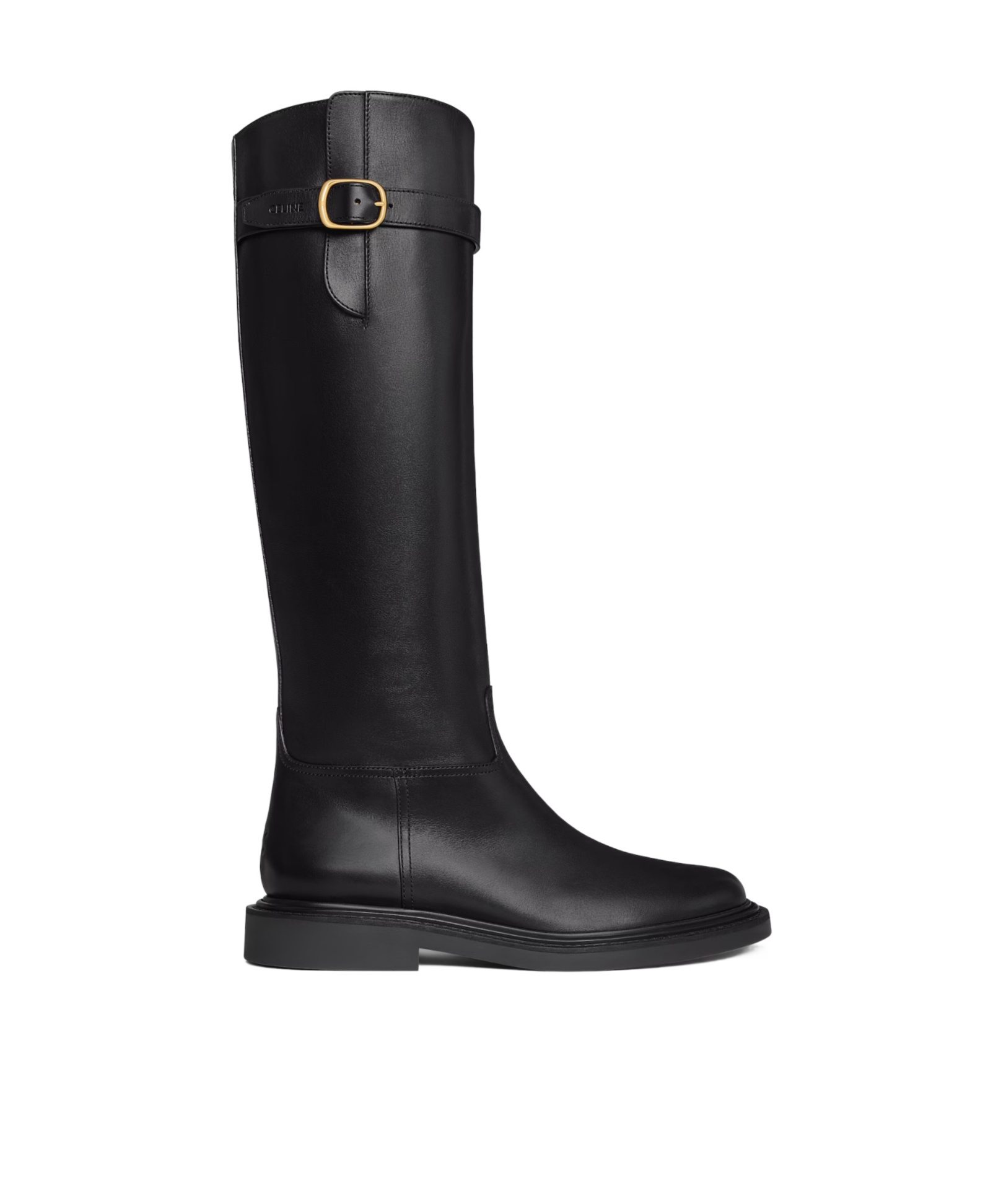Celine Universite In Calfskin In Black