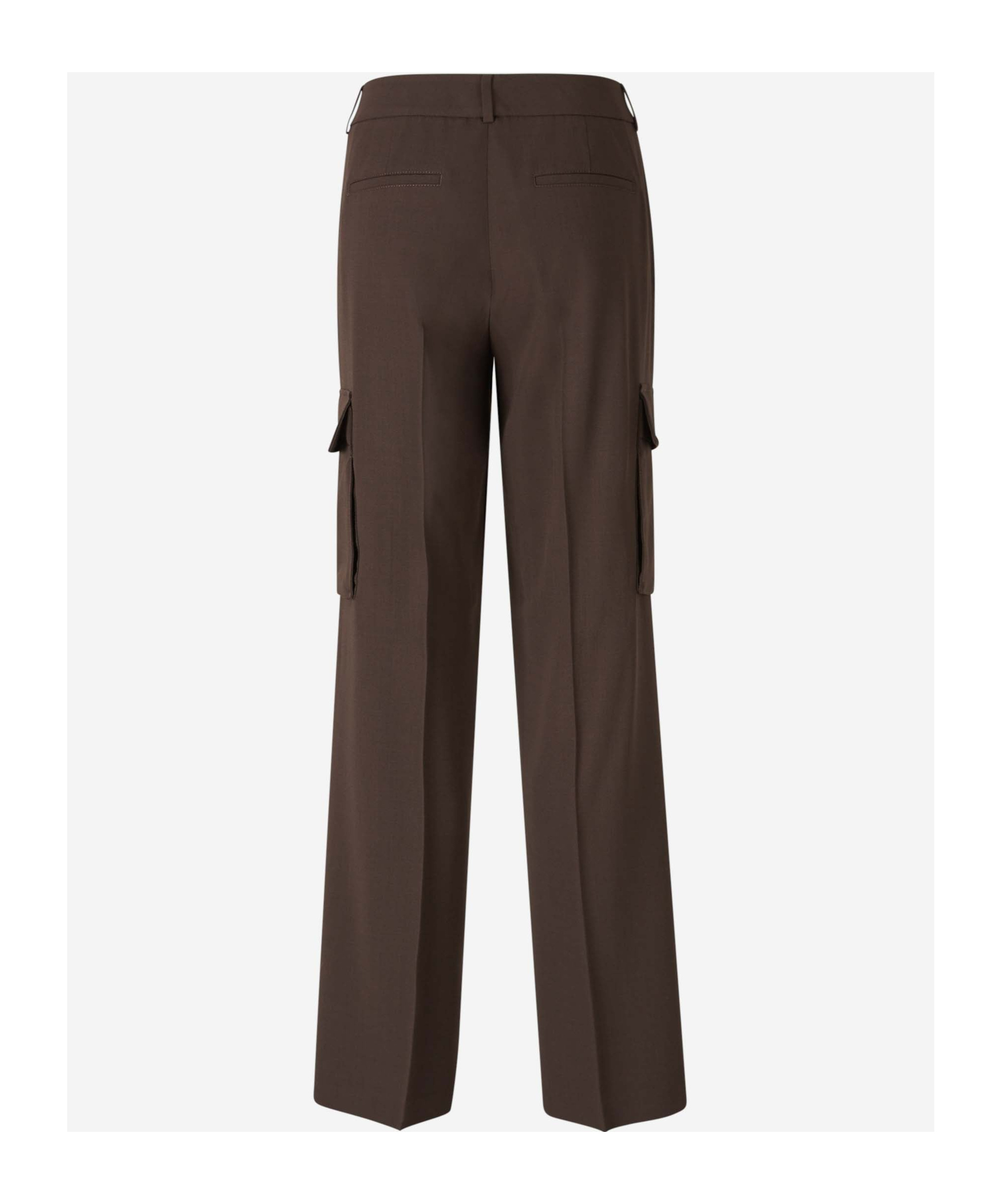 Shop Peserico Tailored Trousers In Black