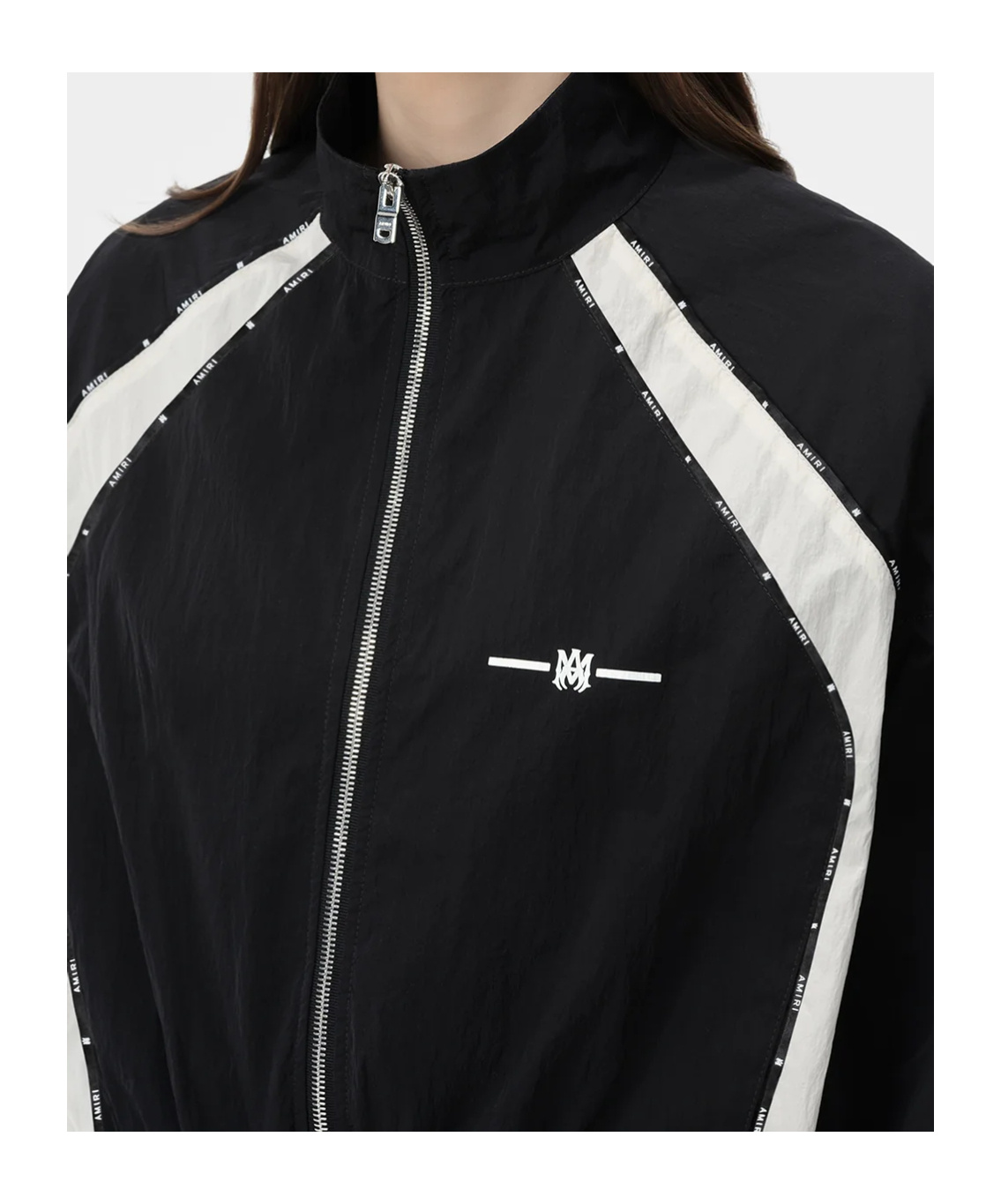 Amiri Raglan Ma Sports And Casual Jacket In Black