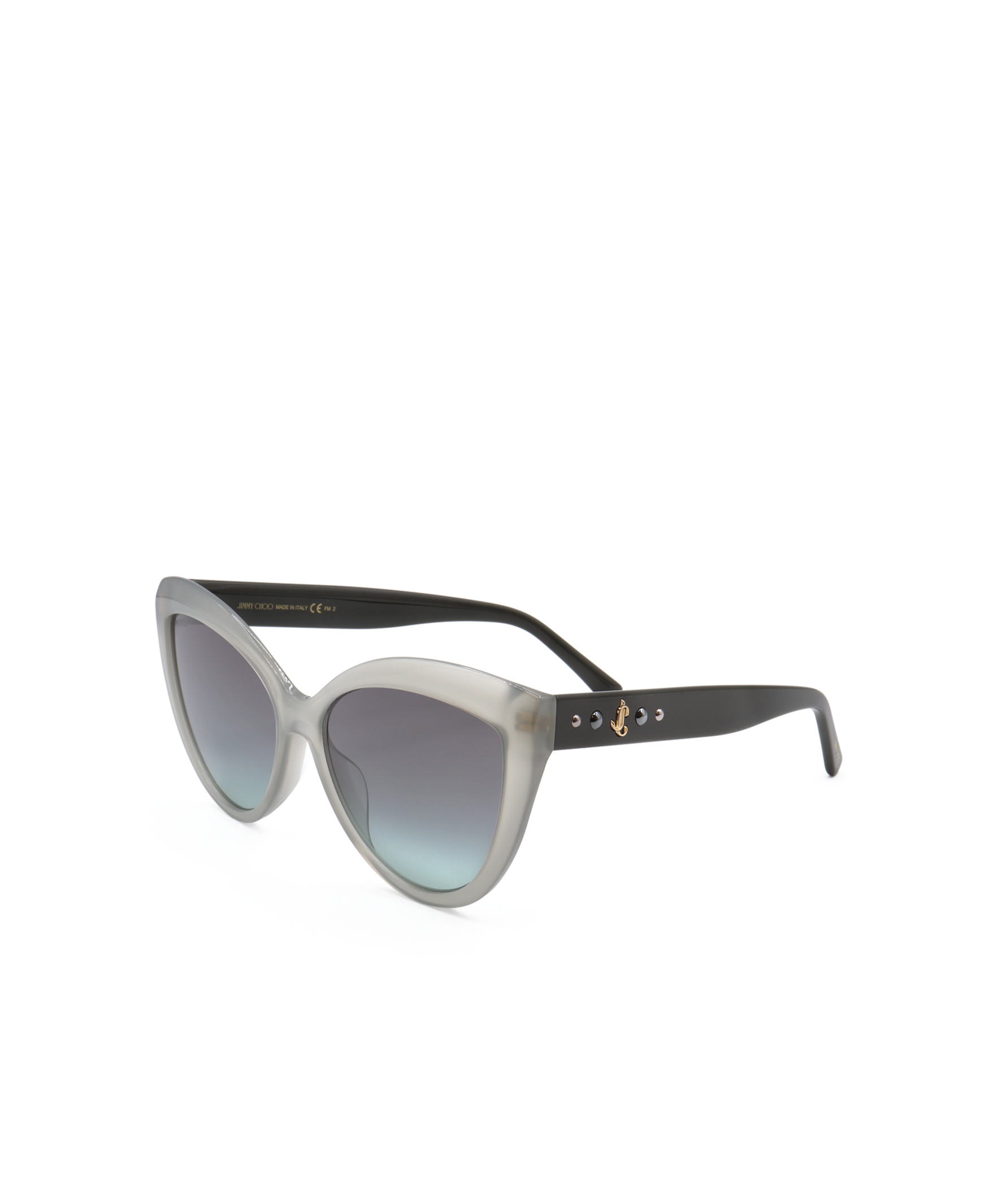 Jimmy Choo Eyewear Cat-eye Frame Sunglasses In Gray