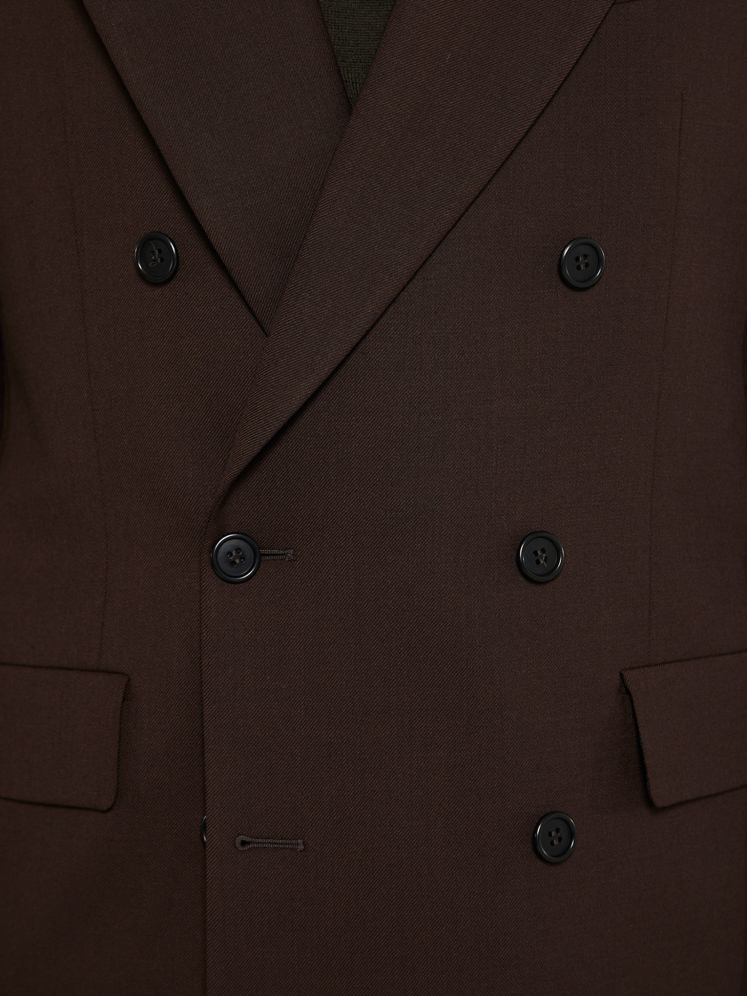 Sunflower Long-sleeved Suit Coat In Black