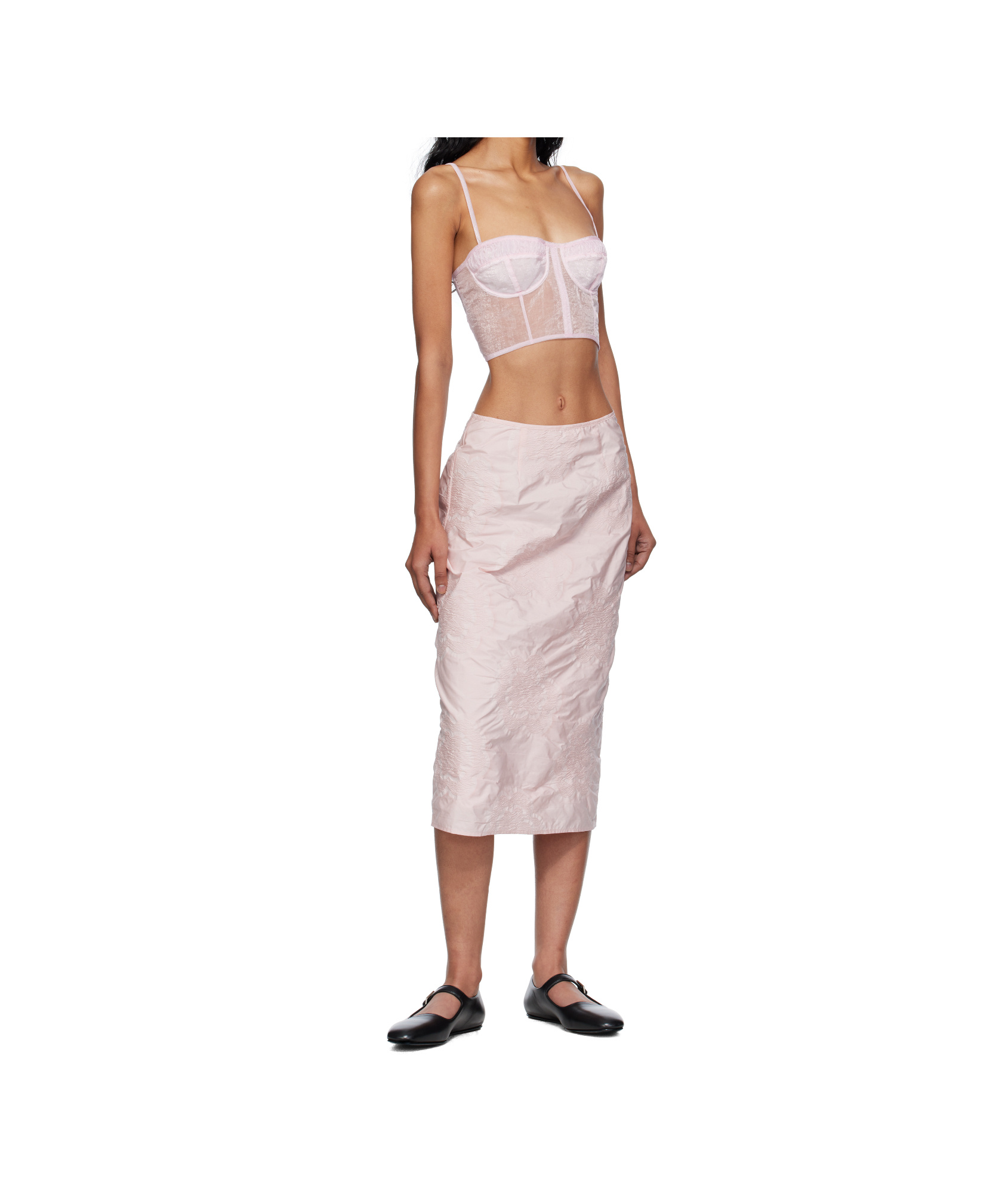 Cecilie Bahnsen Sleeveless Tops In Pink