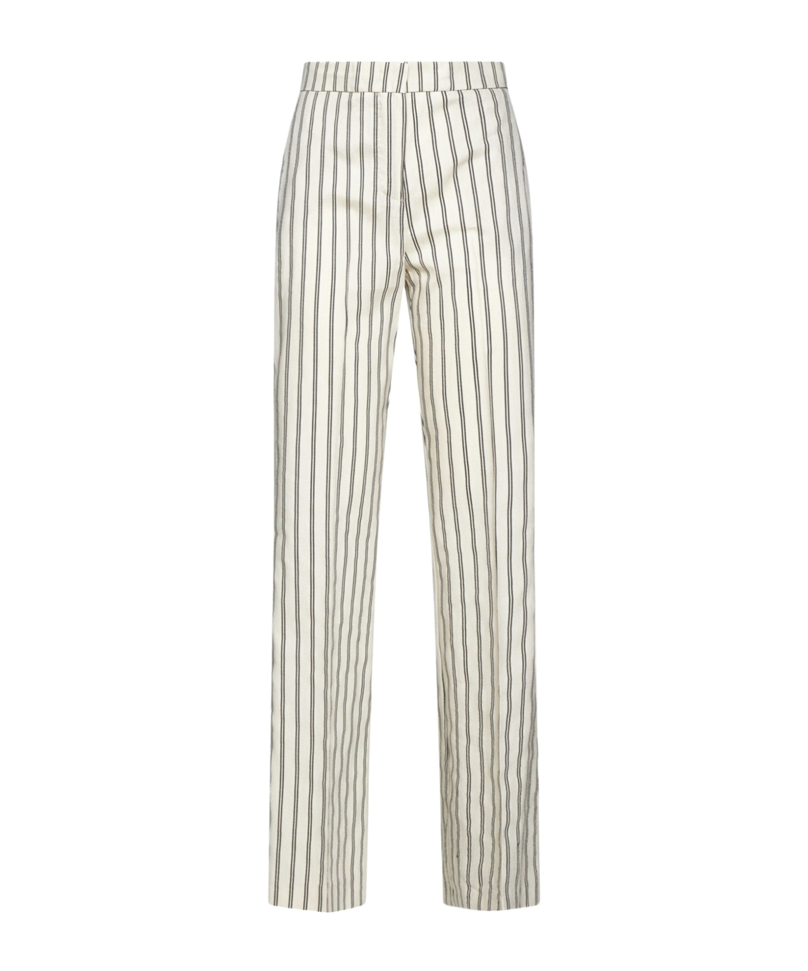 Kaos Striped Trousers In White