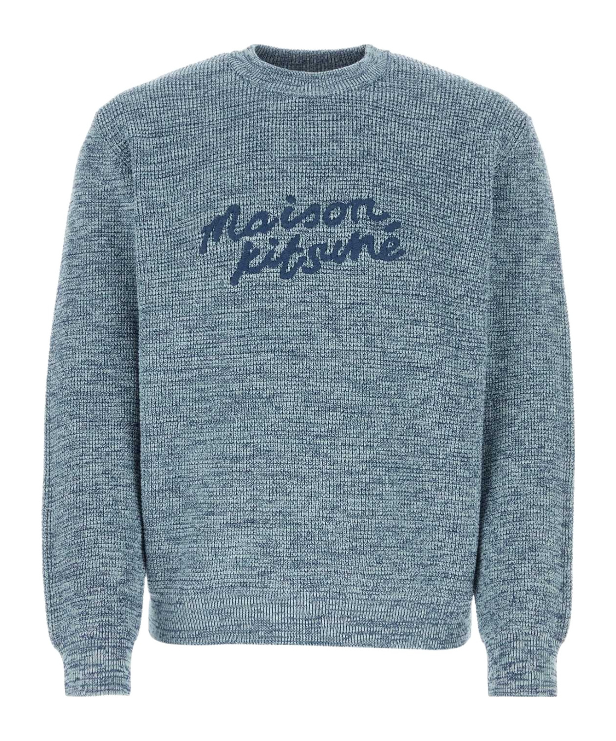 Maison Kitsuné Jersey With Logo In Gray