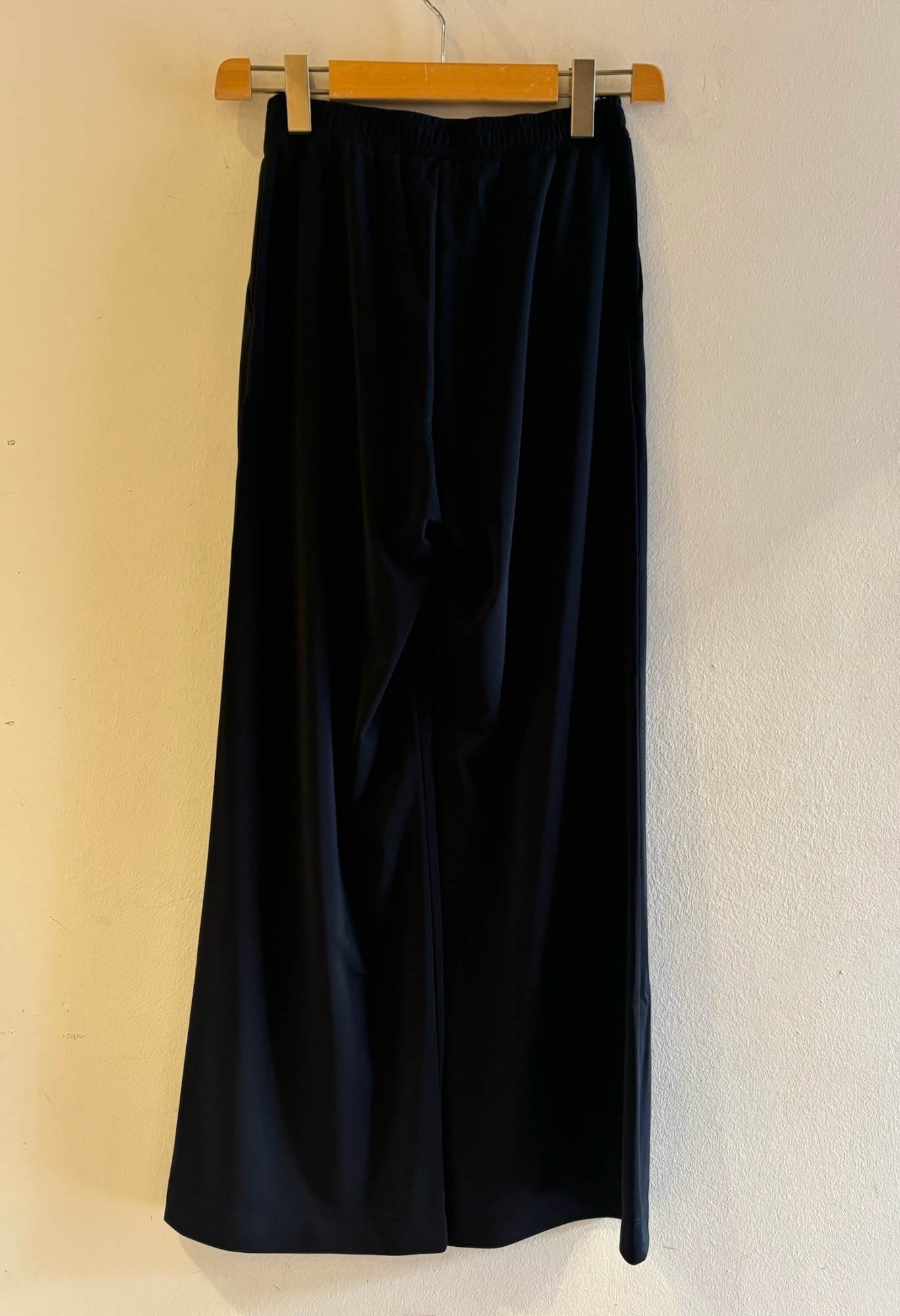 Max Mara Elastic Waist Casual Pants In Black