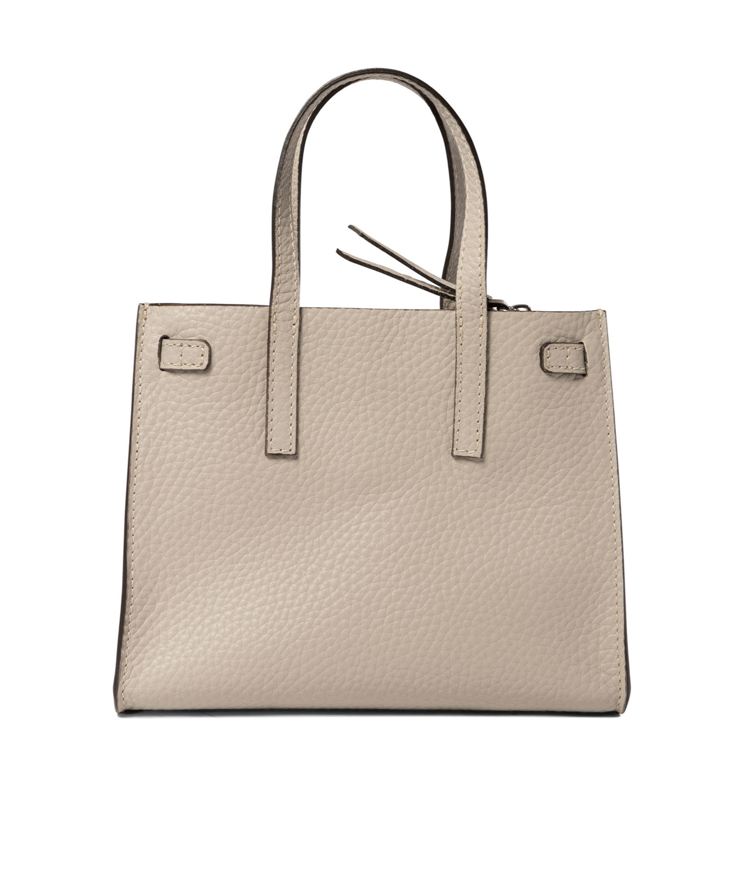 Gianni Chiarini Double Handle Shoulder Bag In Nude