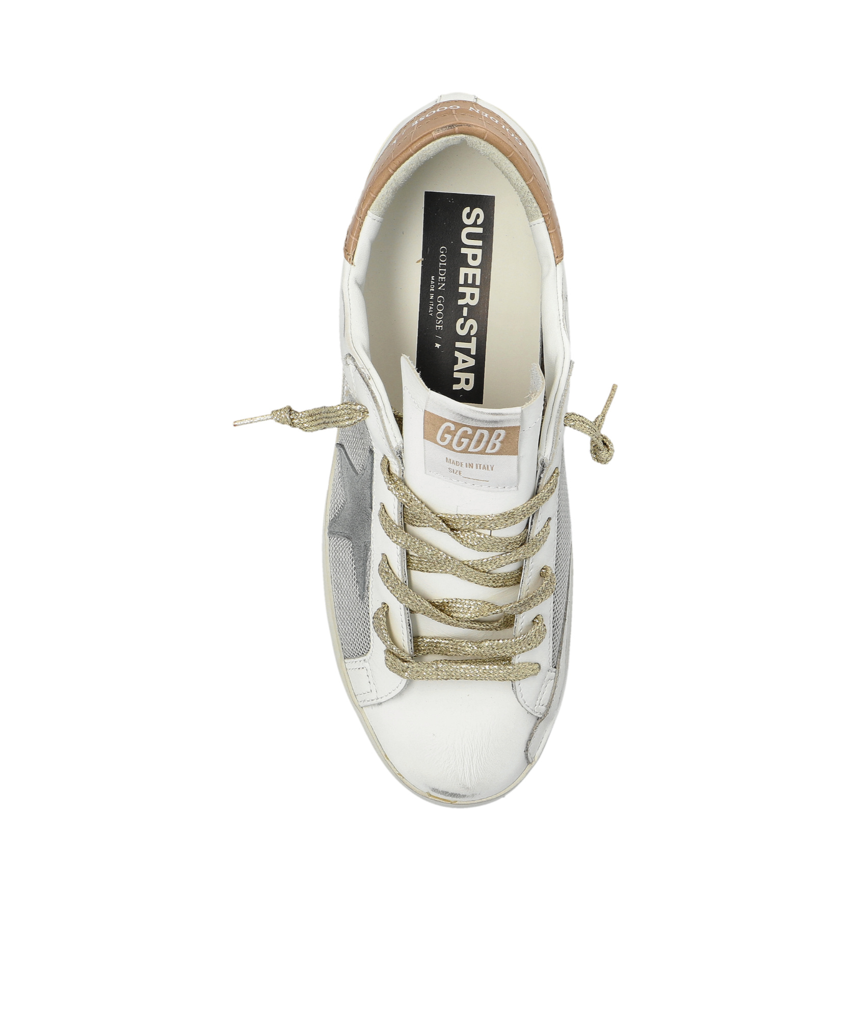 Golden Goose Round Head Low-cut Sneakers In Gray