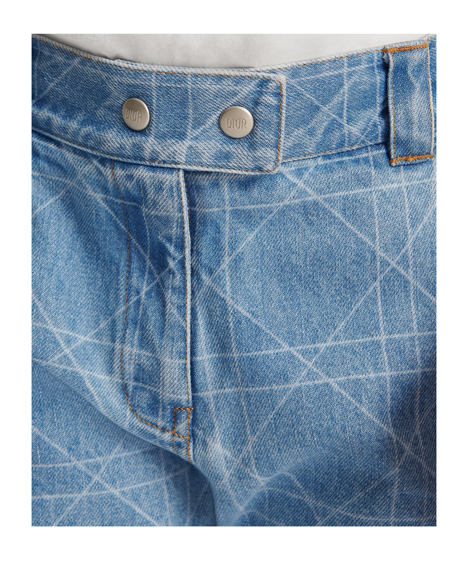 Dior Multi-pocket Jeans In Blue