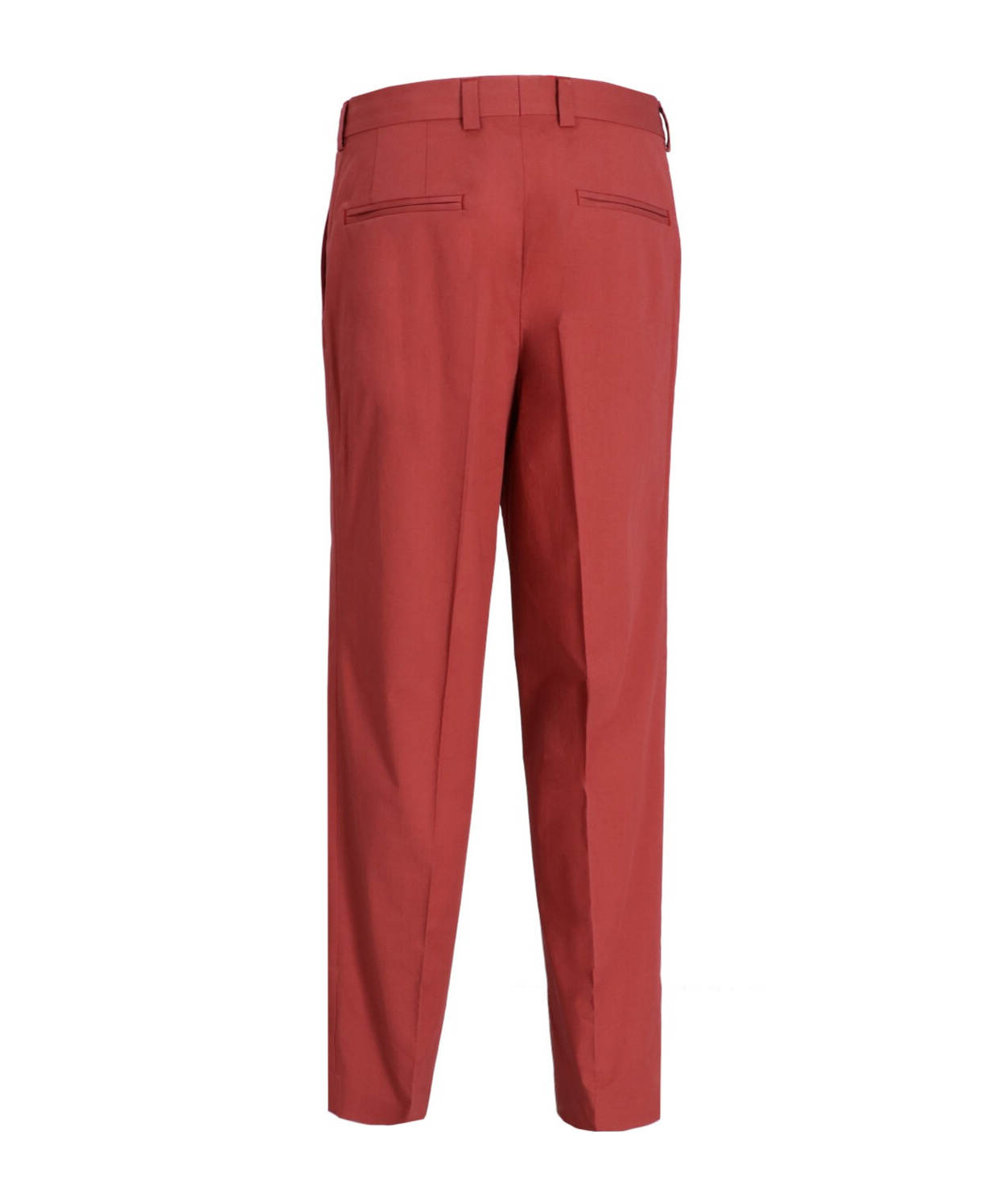 Hugo Boss Belt-loop Casual Pants In Red