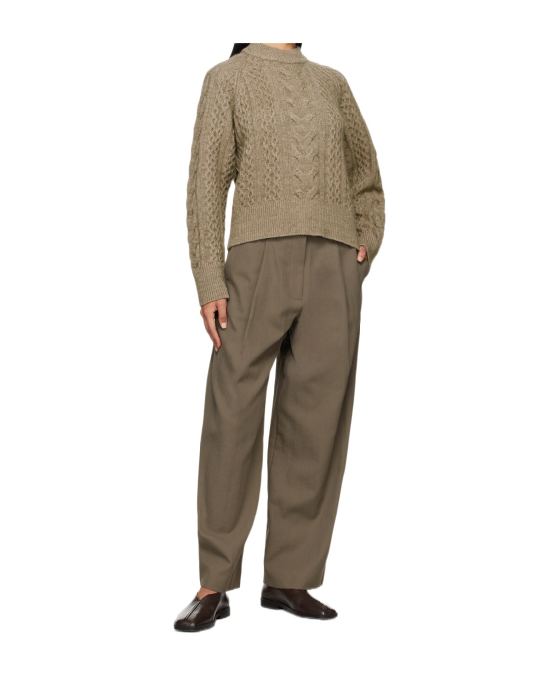 Studio Nicholson Crewneck Sweater In Multi