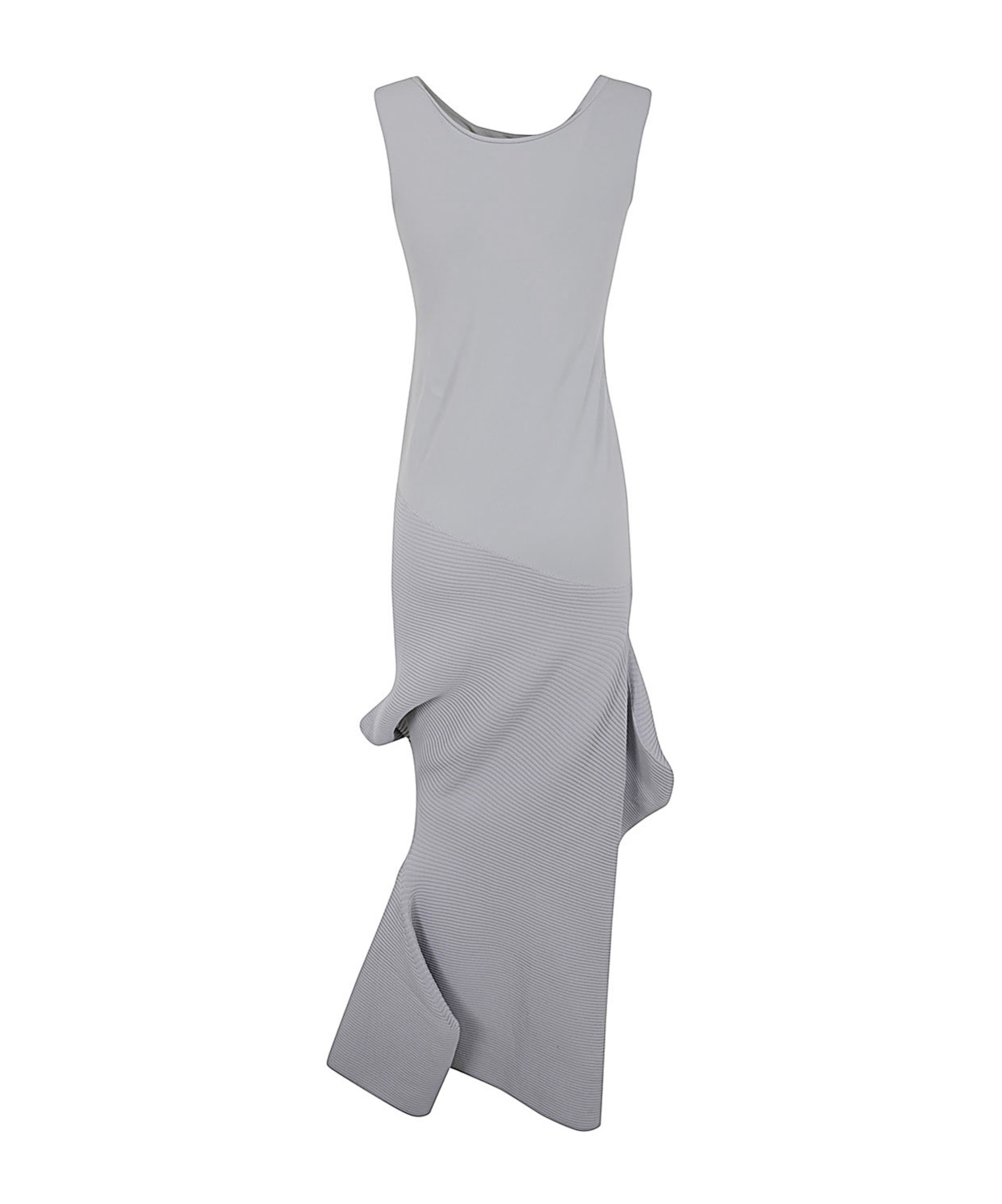 Shop Issey Miyake Emerge Maxi Dress In Gray