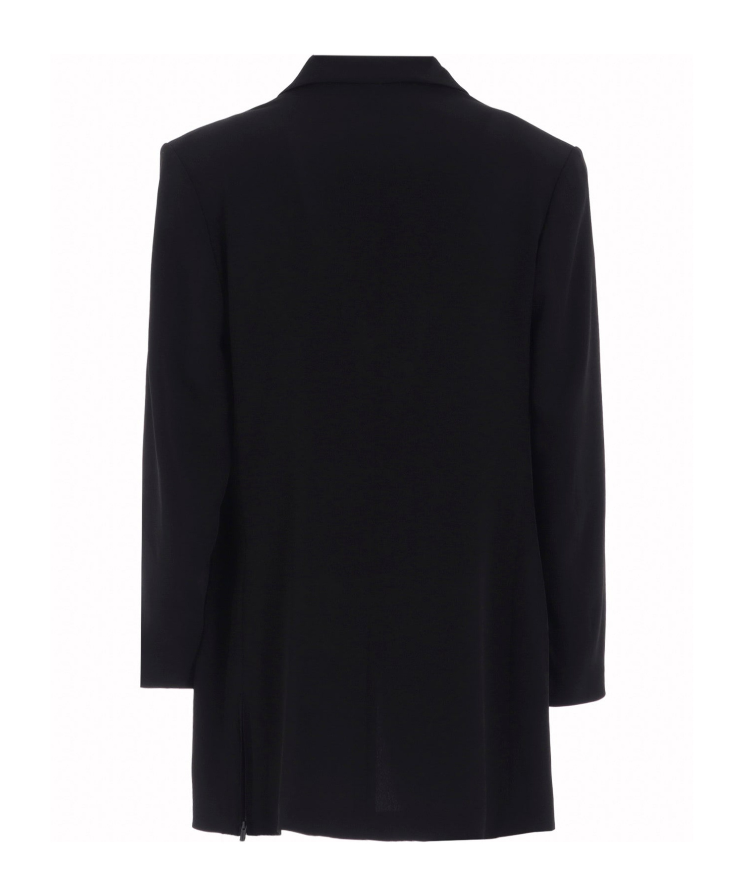 Shop Yohji Yamamoto Single Breasted Blazer In Black