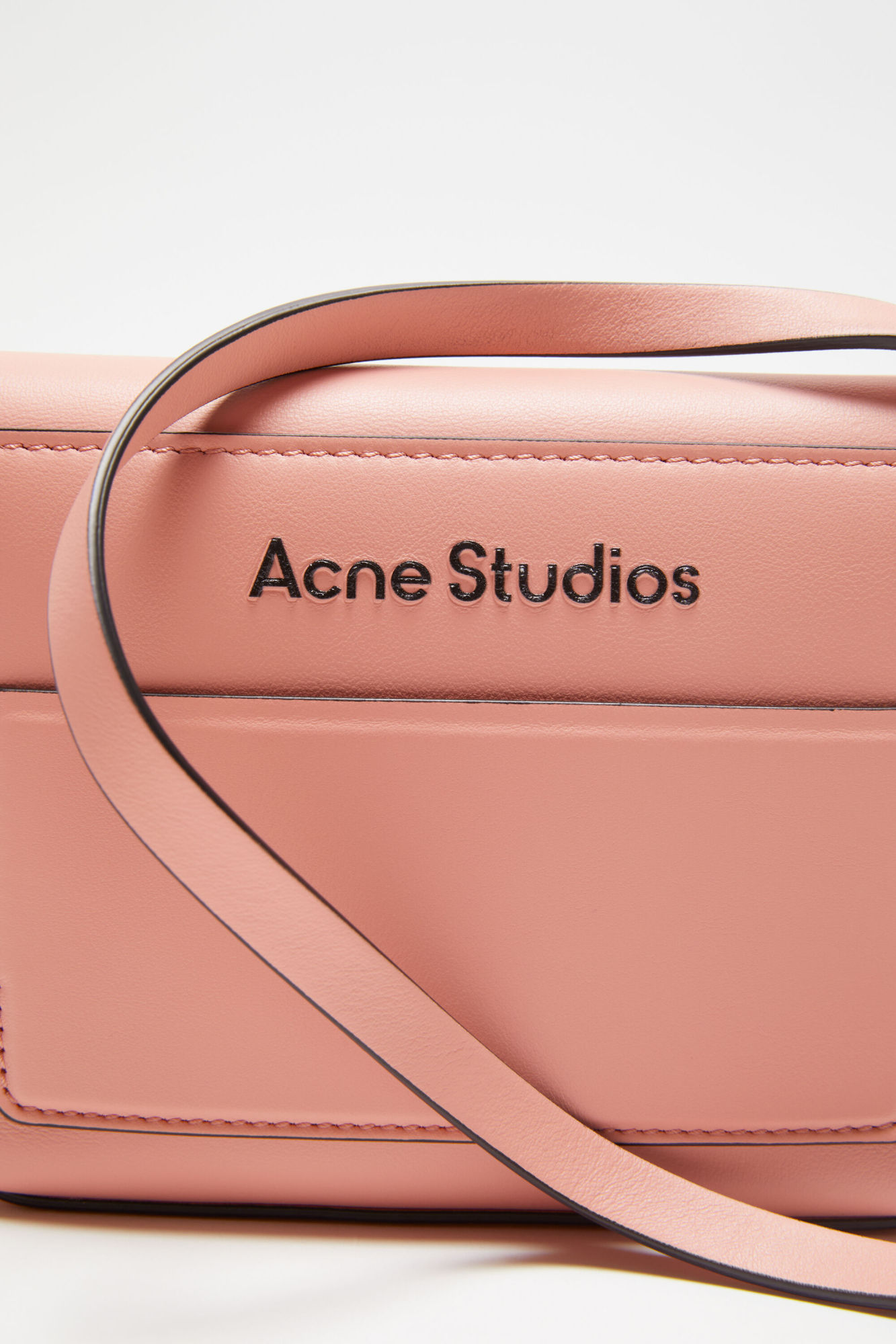 Acne Studios Mini Musubi Shoulder Bag In Pink
