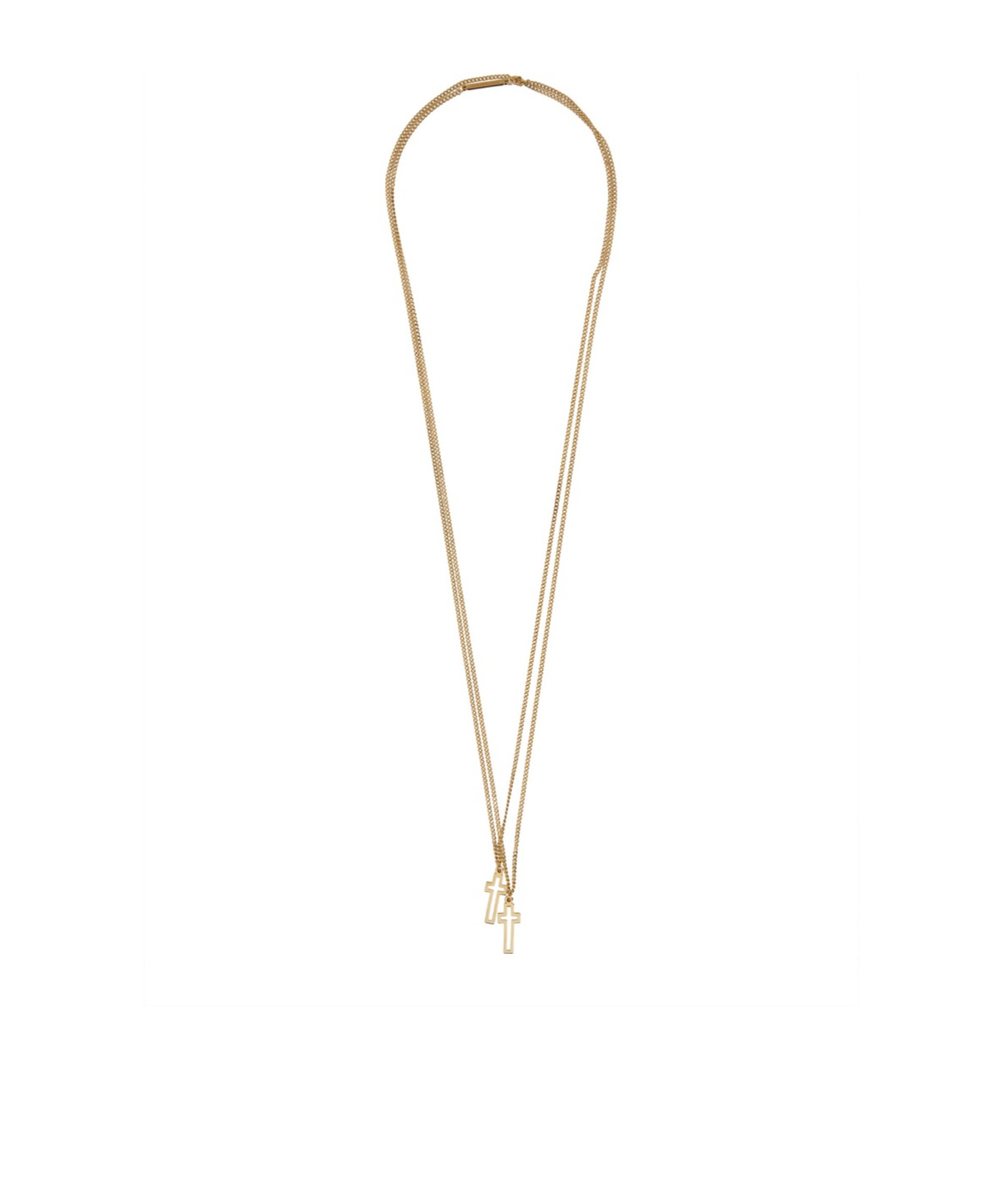 DSQUARED2 DSQUARED2 DOUBLE LAYER JESUS NECKLACE