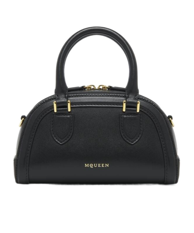 Alexander Mcqueen Mini Leather Birdee Boston Cross-body Bag