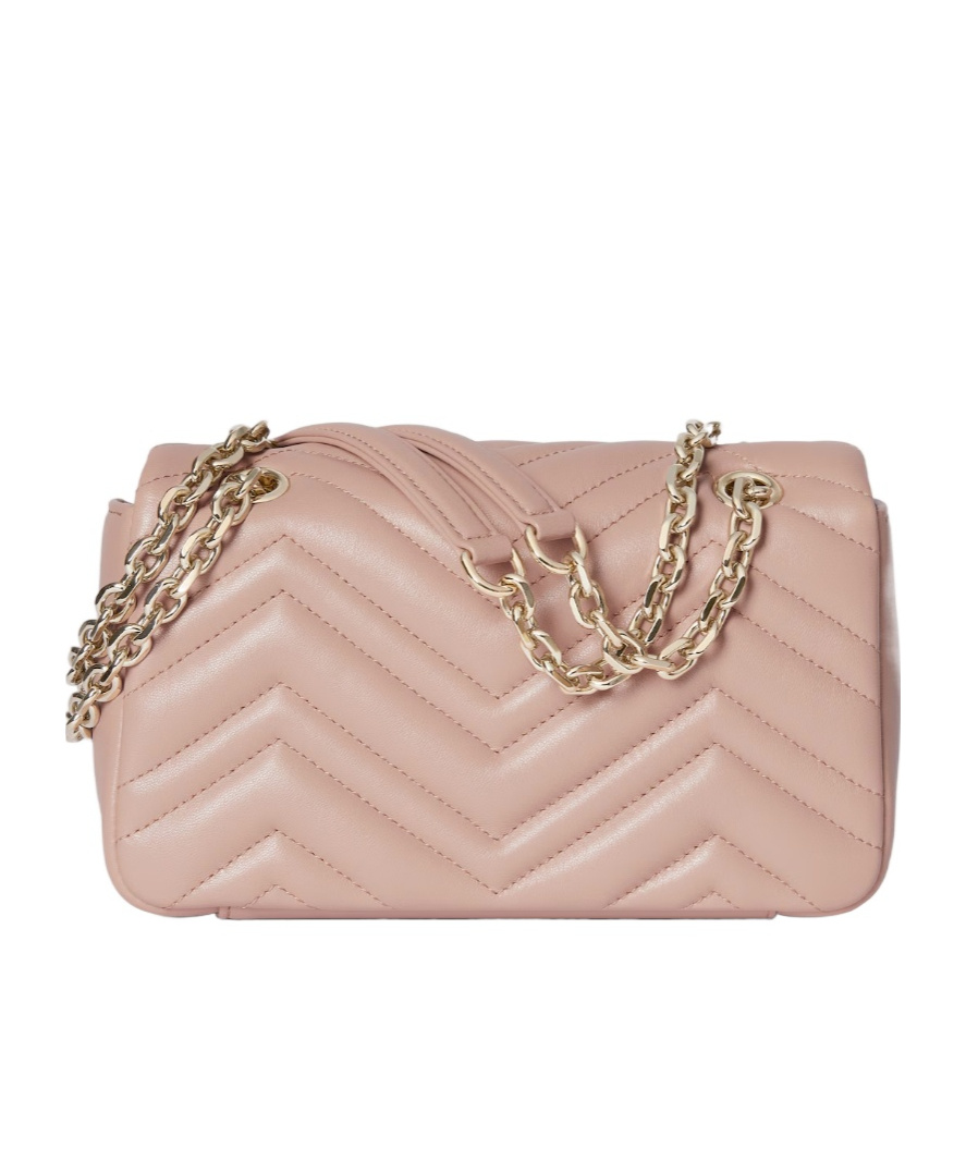 Gucci Gg Marmont Small Shoulder Bag In Pink