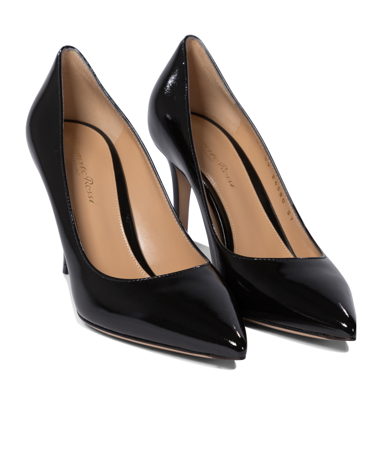 Gianvito Rossi 85mm Pointed-toe Leather Pumps In Black