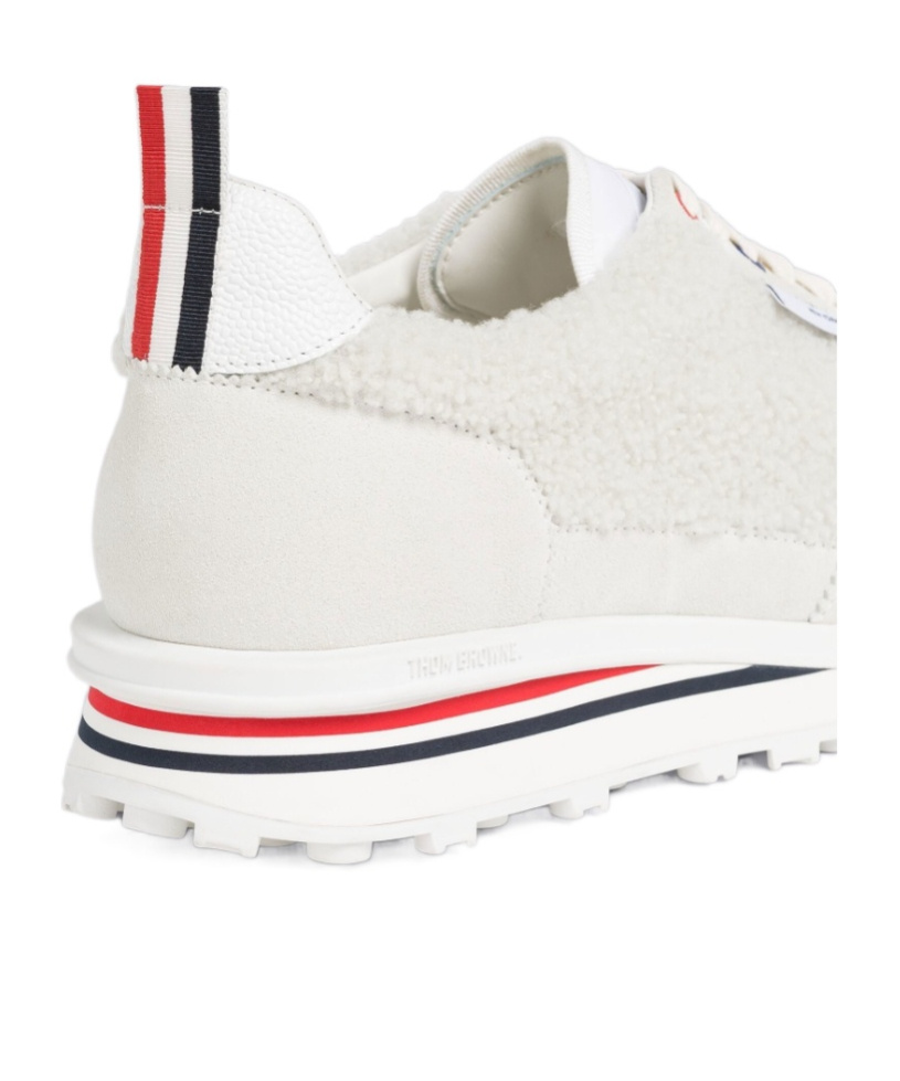Thom Browne Tech Runner Low-top Sneakers In White