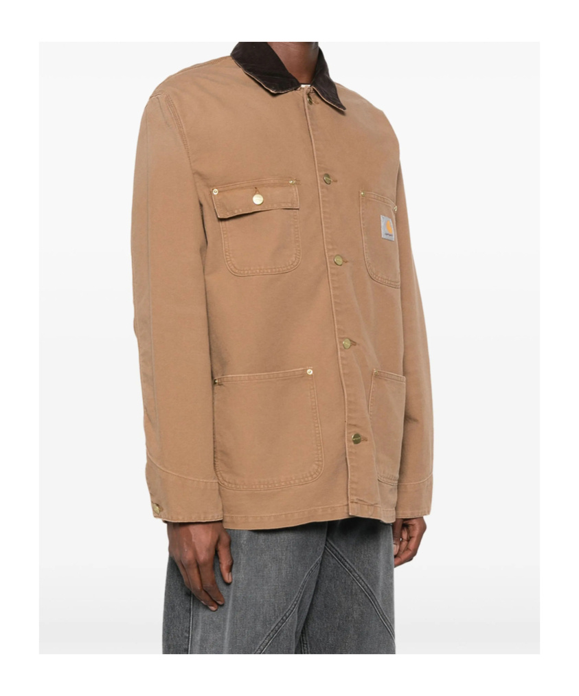 Carhartt Long-sleeved Casual Jacket In Pink