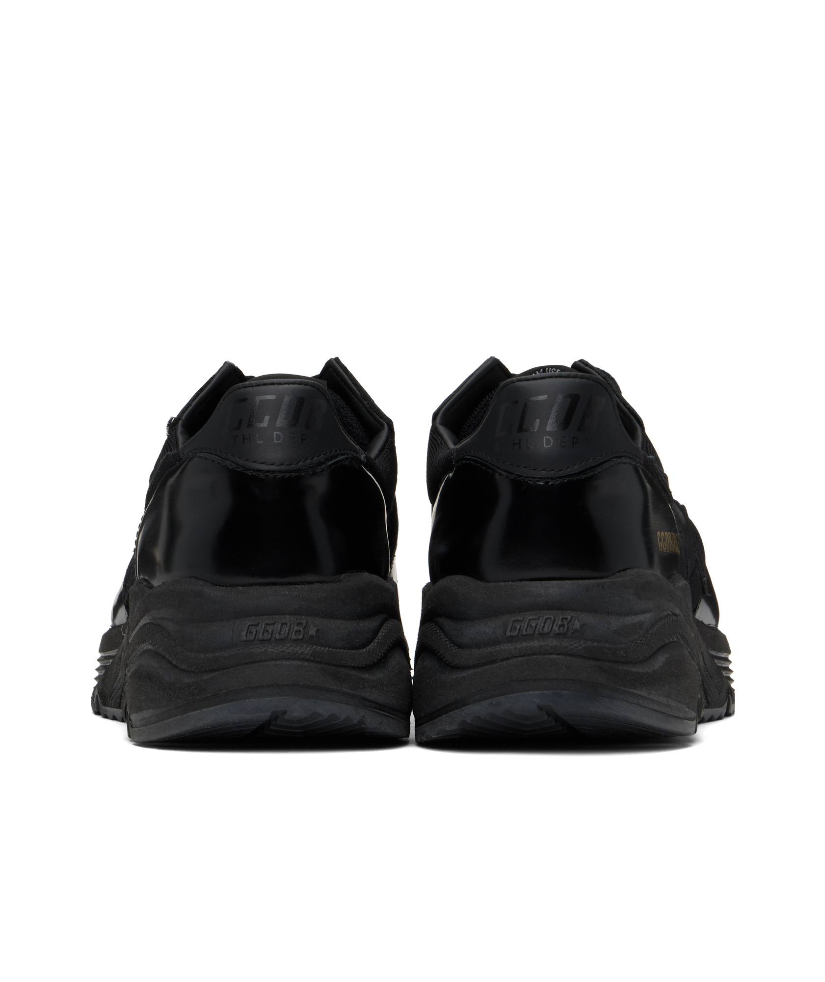 Golden Goose Round Head Low-cut Sneakers In Black