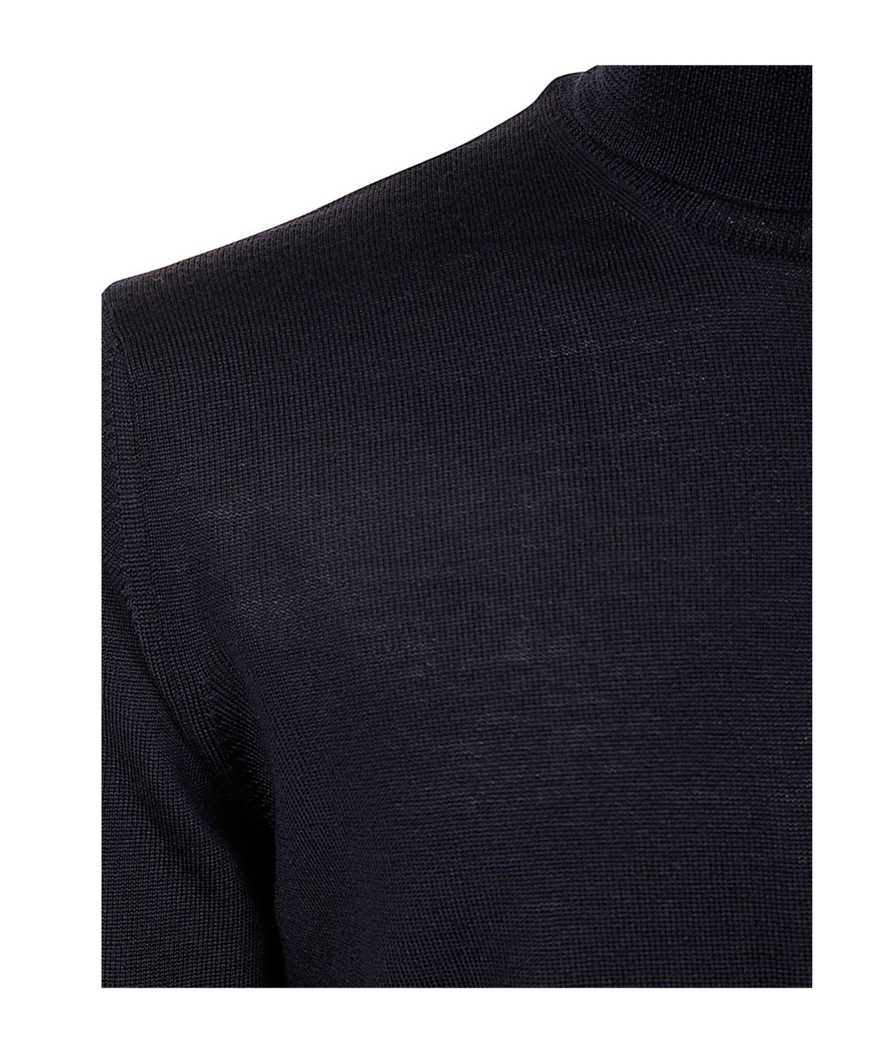 Nuur Long Sleeves Turtle Neck Sweater In Black