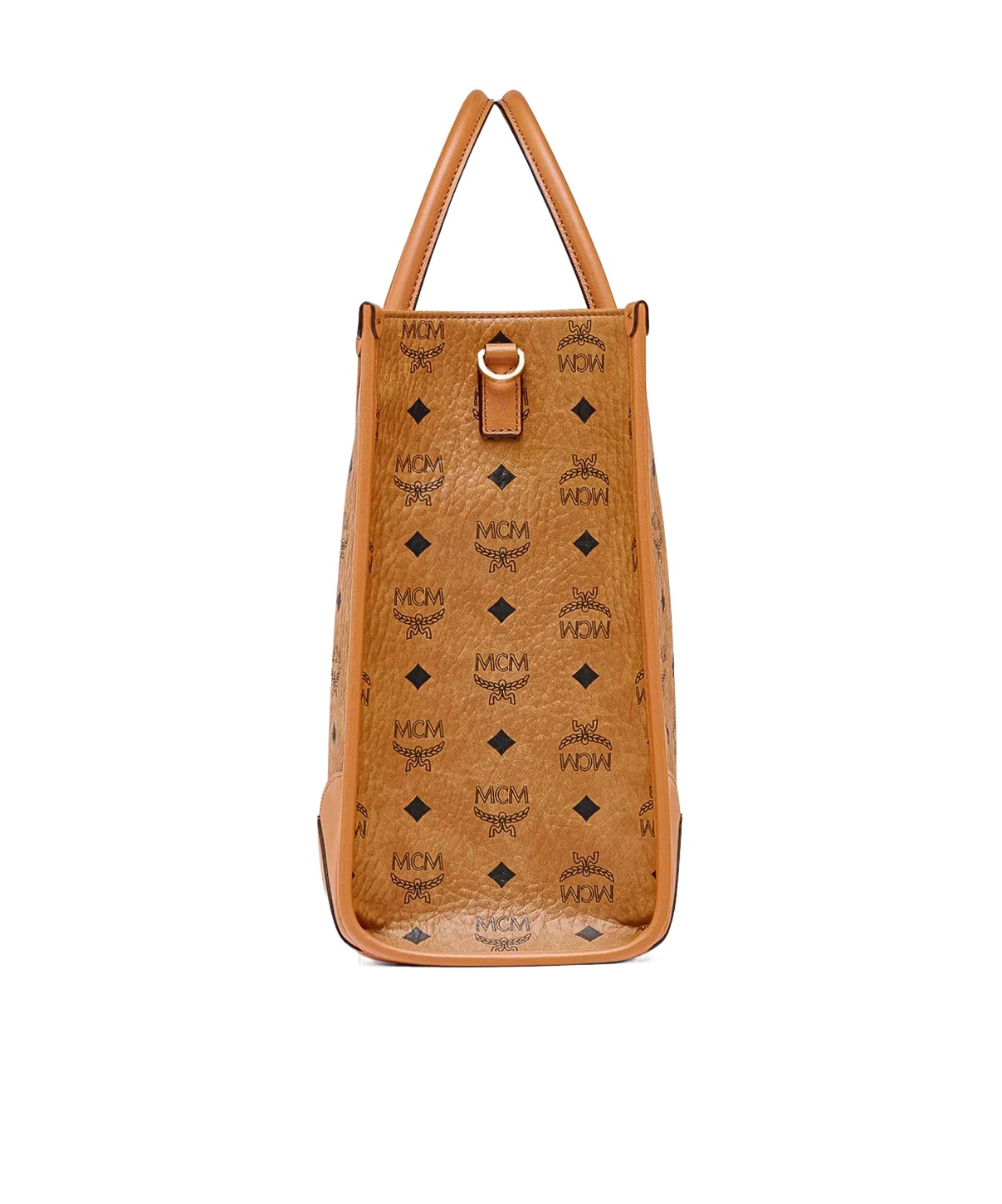 Mcm Munchen Tote In Visetos In Brown