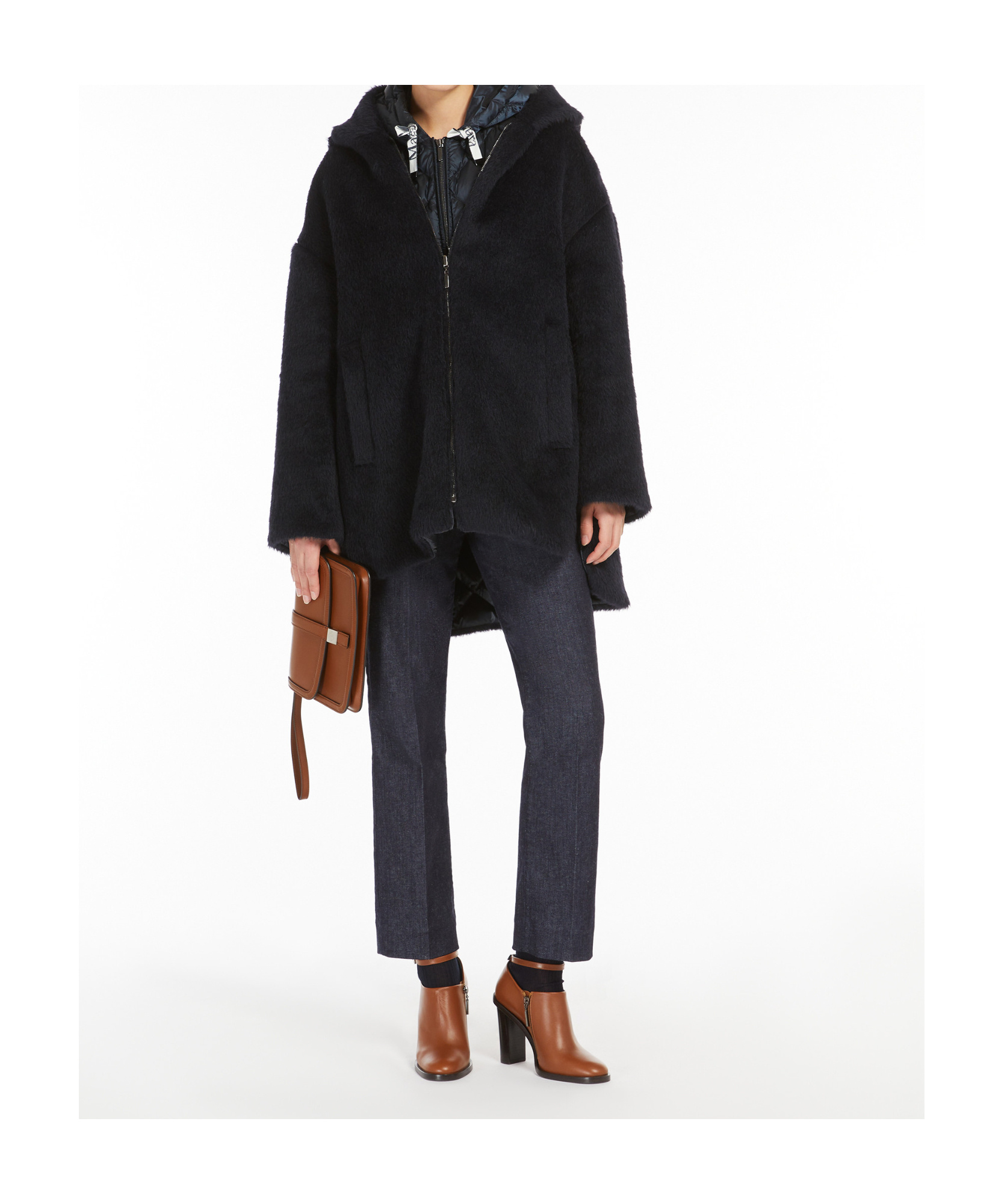 Max Mara Jeans Bell Bottoms In Black